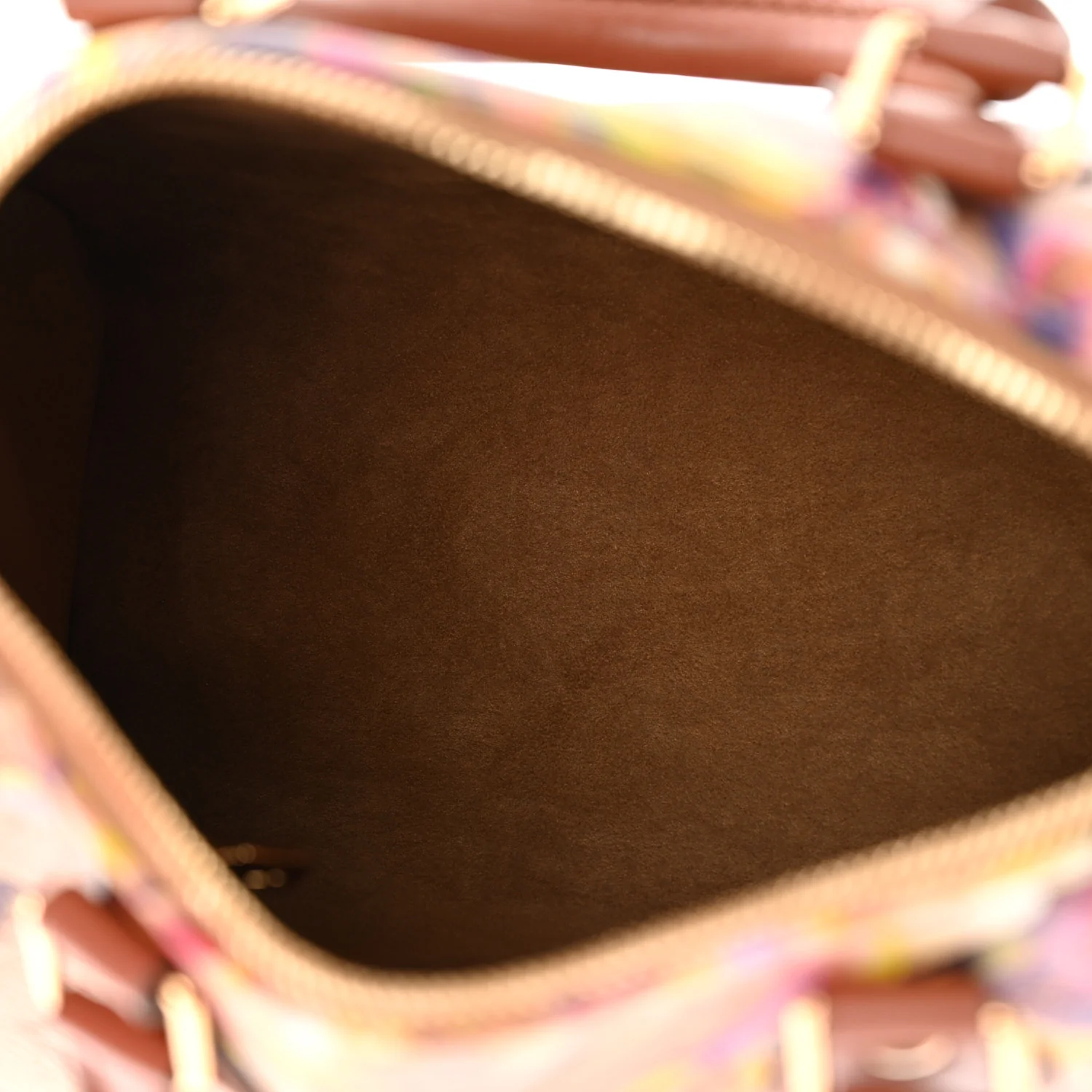 Metallic Monogram LV Garden Speedy Bandouliere 25 Gold