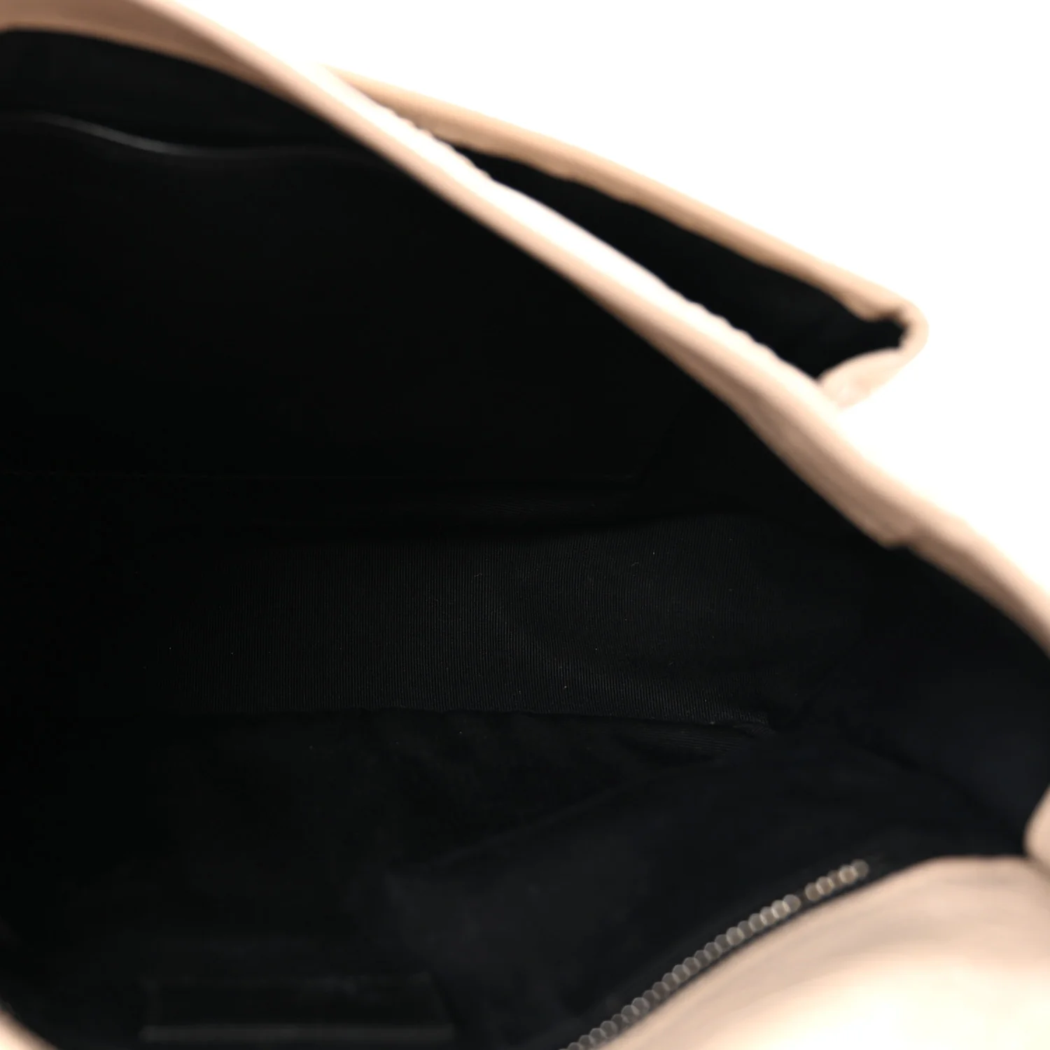 Crinkled Calfskin Matelasse Monogram Medium Niki Chain Satchel Gold Sand