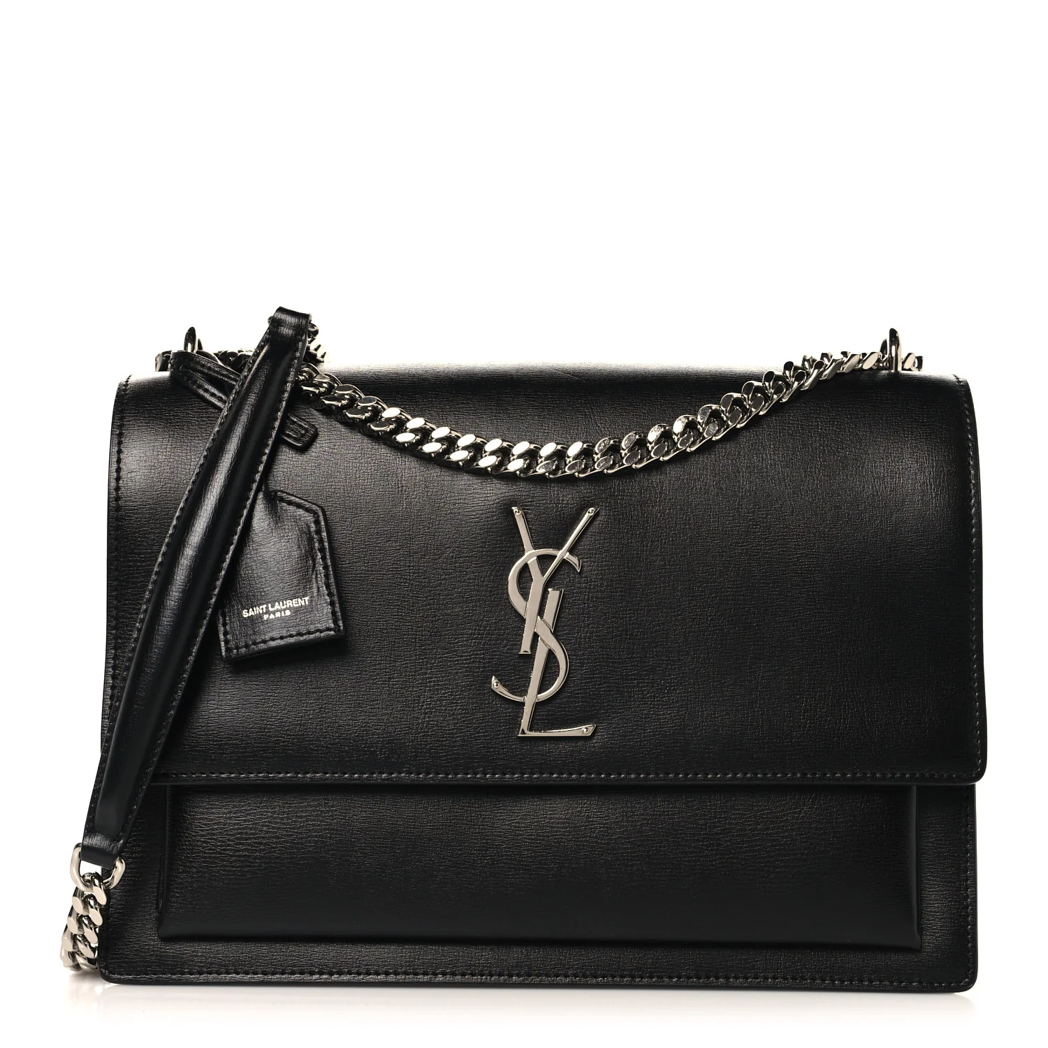Calfskin Large Monogram Sunset Black