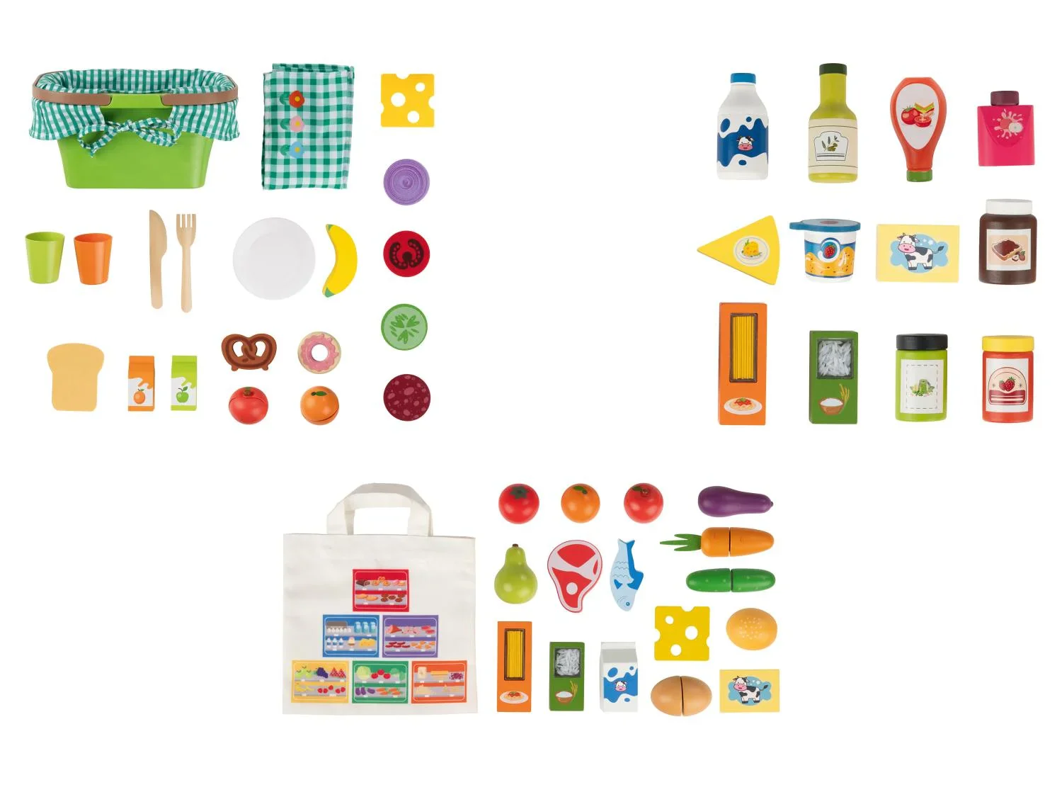lupilu Set de jeu d'aliments