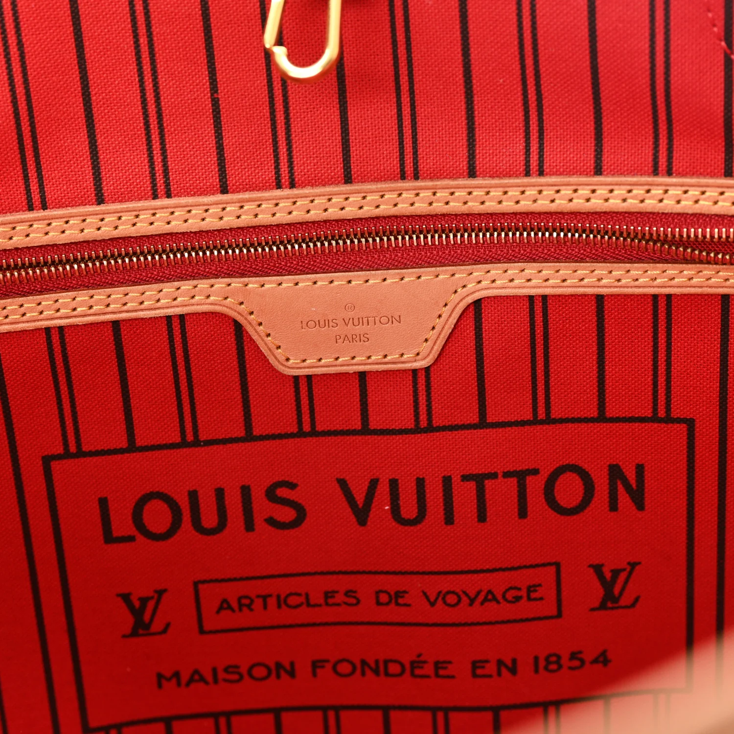 Monogram Neo Neverfull MM Cherry