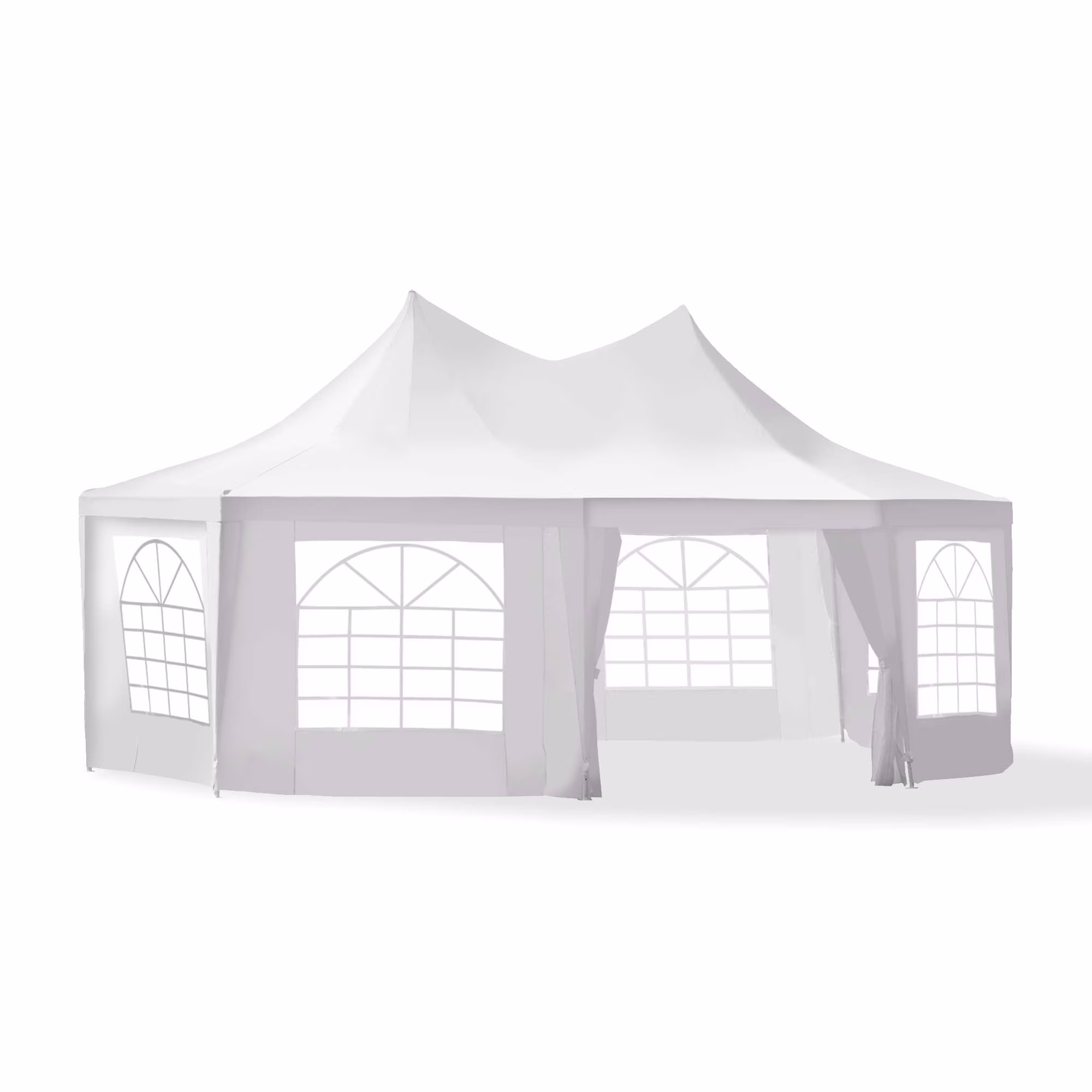 22.3' x 16.4' White Event Outdoor Canopies, Portable(22' x 16') - Image 5