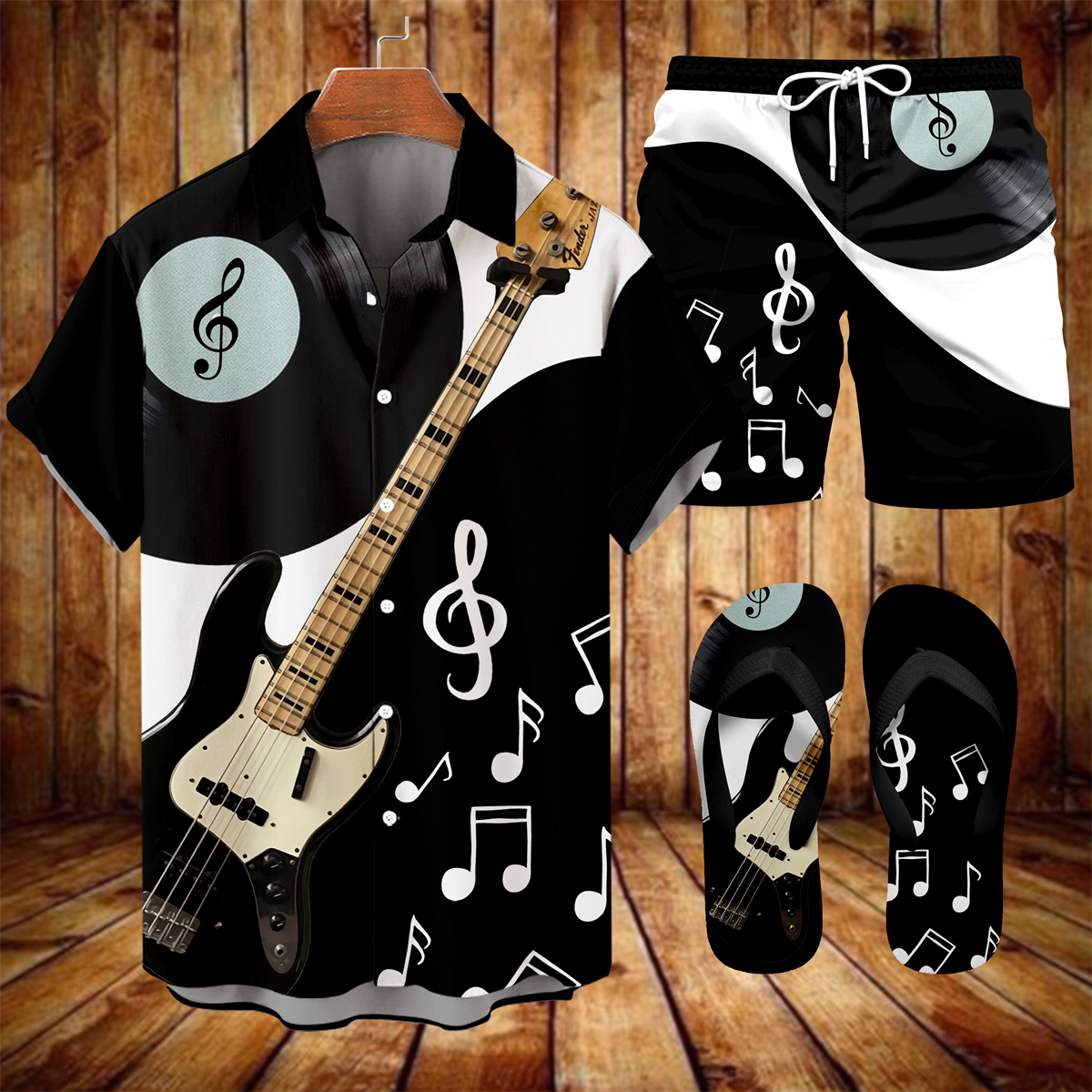 Ensemble trois pièces Suitmens pour homme, imprimé Tiki Party Hawaïen, référence 024