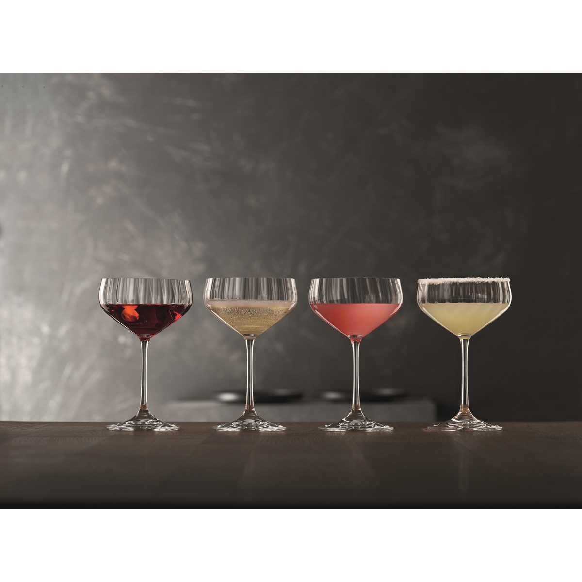 Lifestyle cocktail/coupeglass 30 cl 4 stk