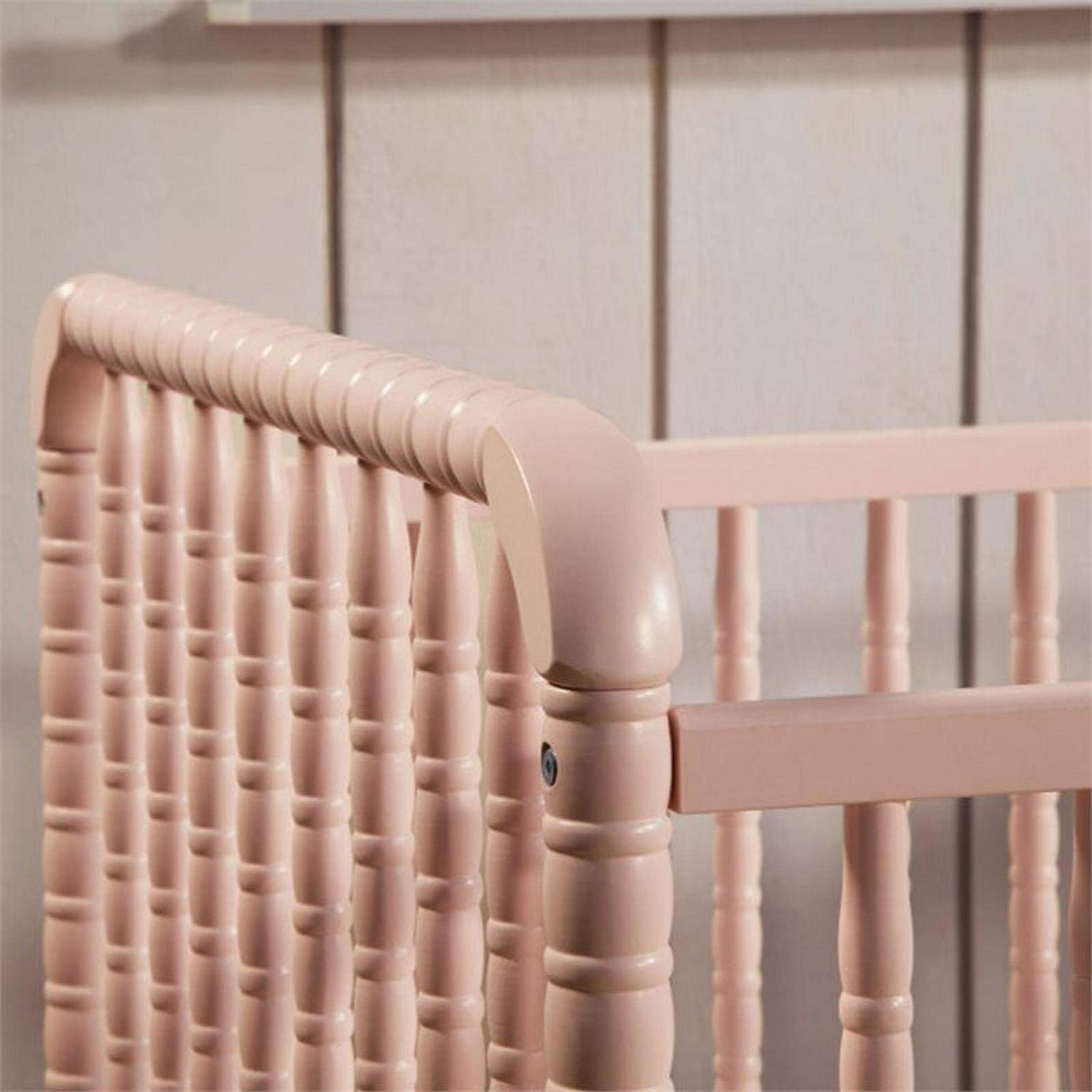 Davinci Jenny Lind 3 - in - 1 Convertible Crib in Pink Blush