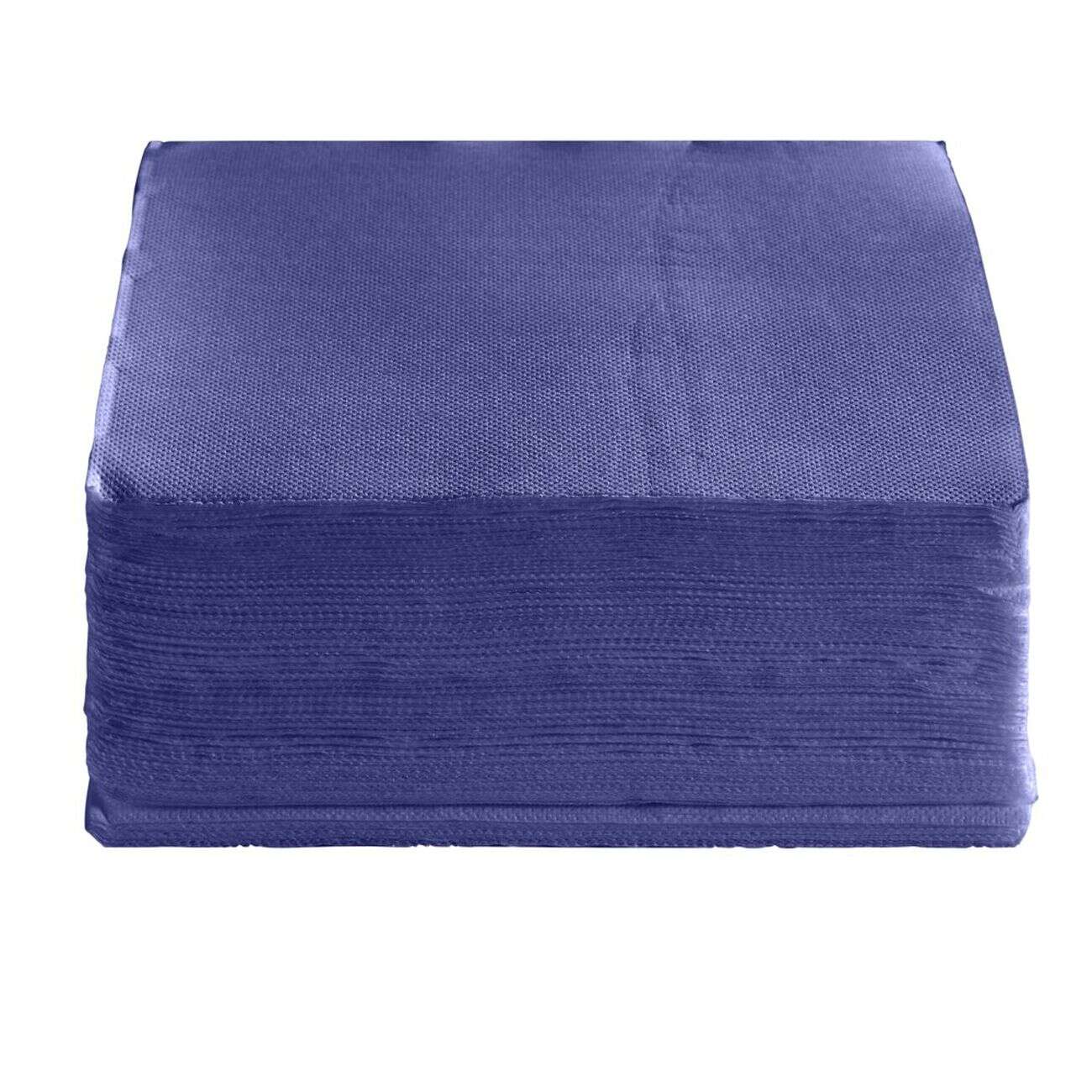 Serviette papier carré Bleu nuit x40