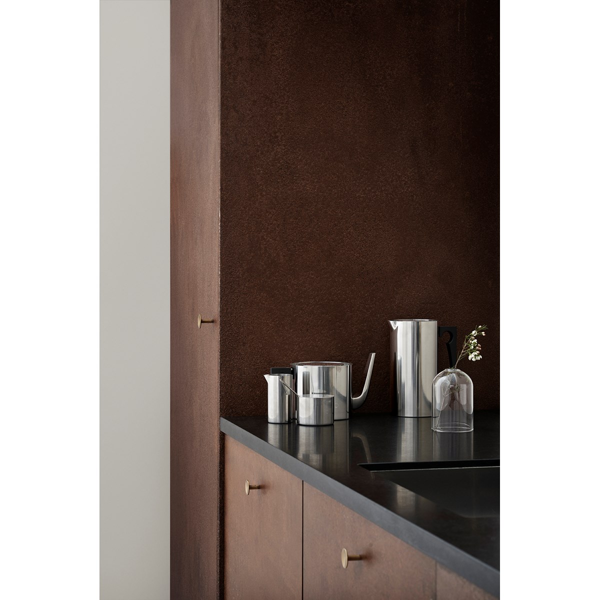 Arne Jacobsen kaffekanne 1,5L stål