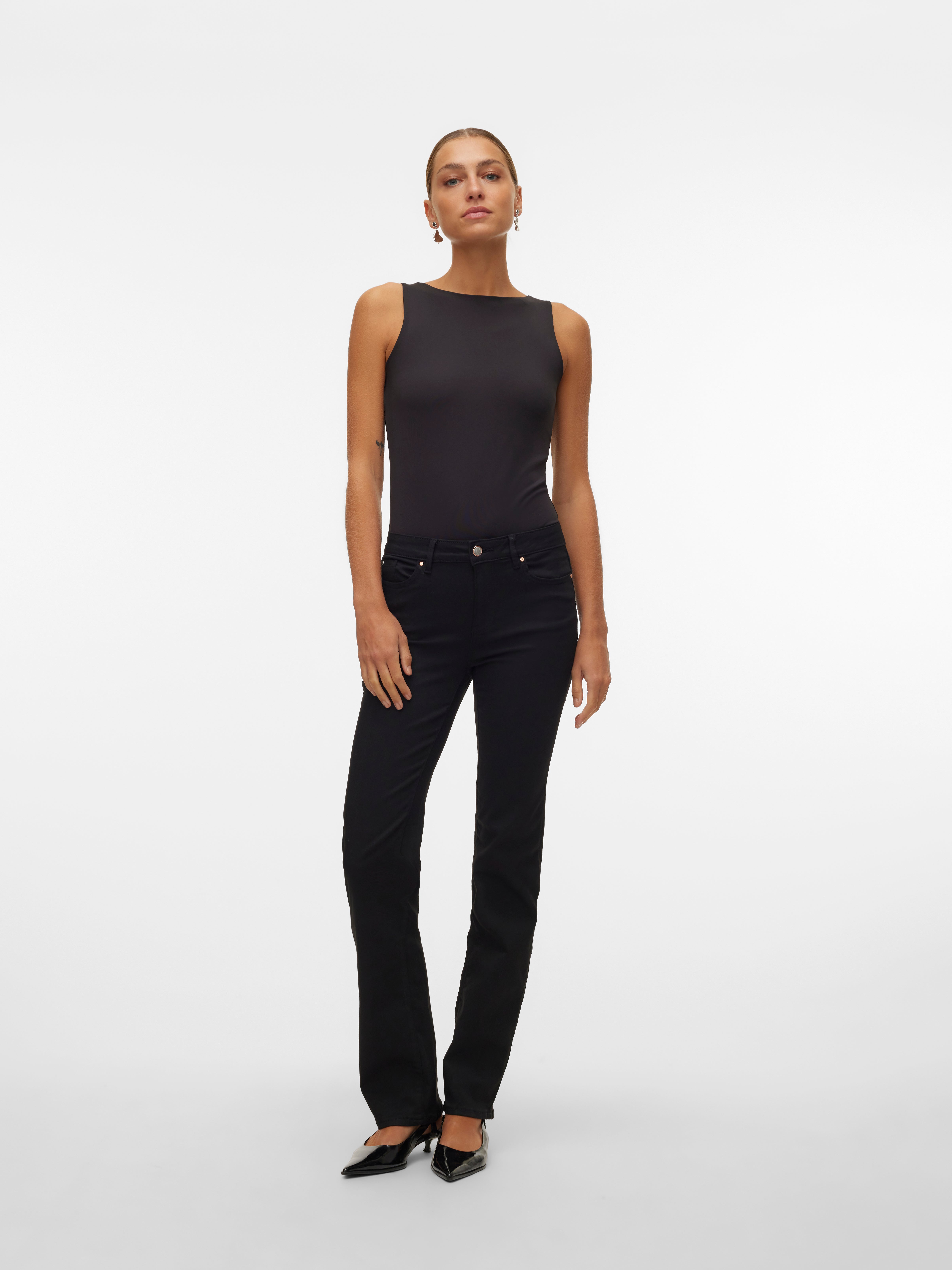 VERO MODA® VMFLASH Mid rise Straight Fit Jeans