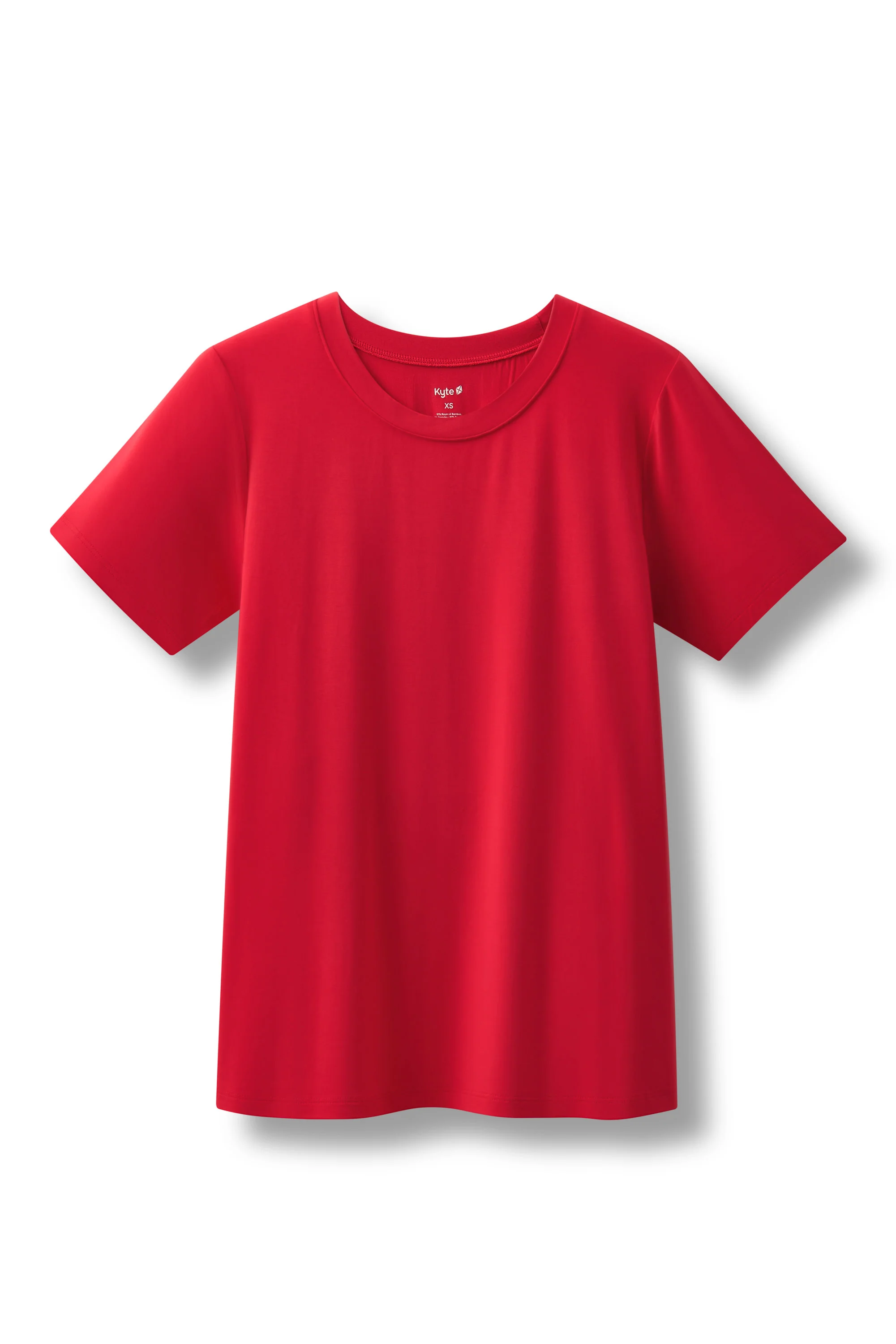 Women's Crew Neck Tee in Cardinal