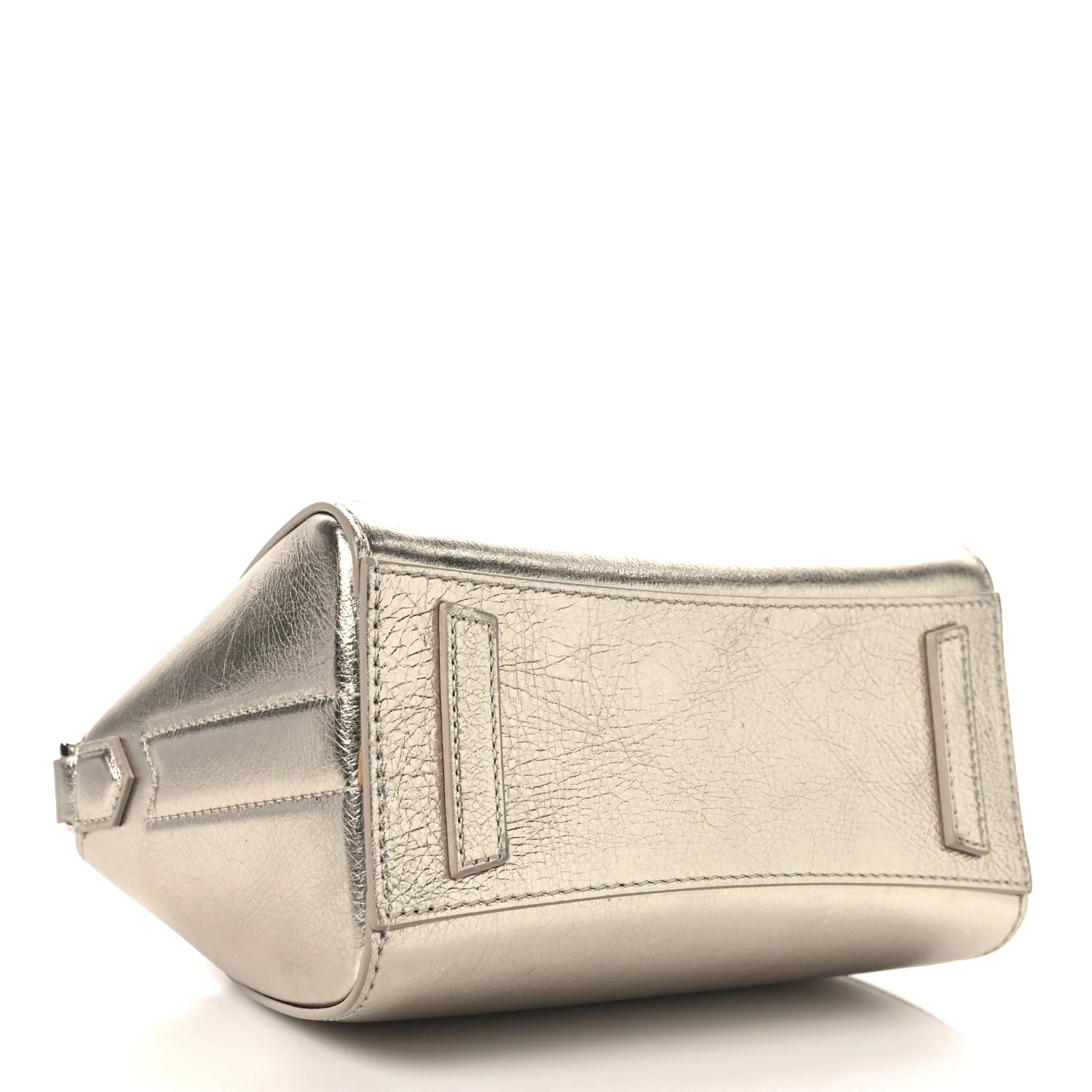 Laminated Lambskin Mini Antigona Gold