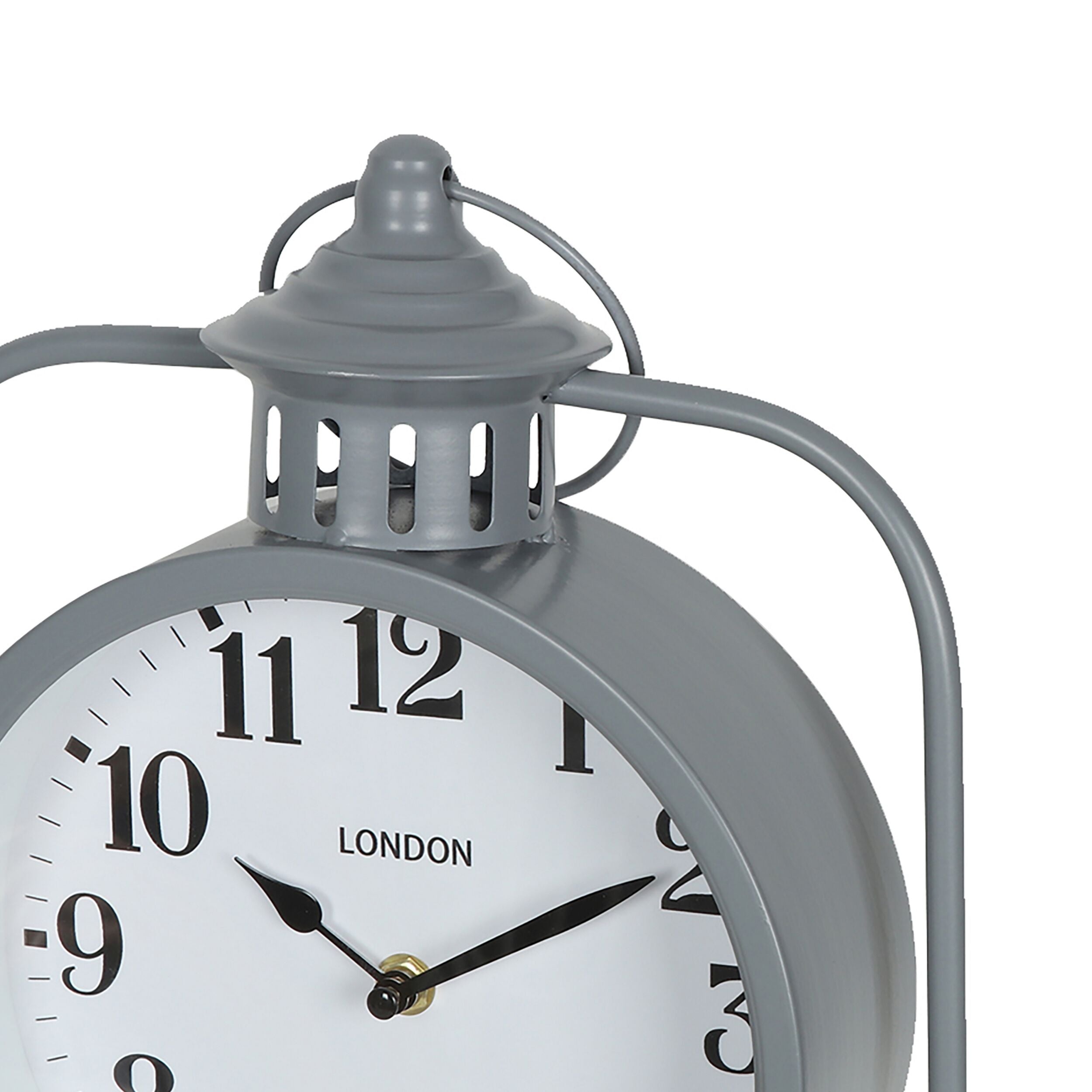 Lighthouse Iron Mantel Clock 26cm