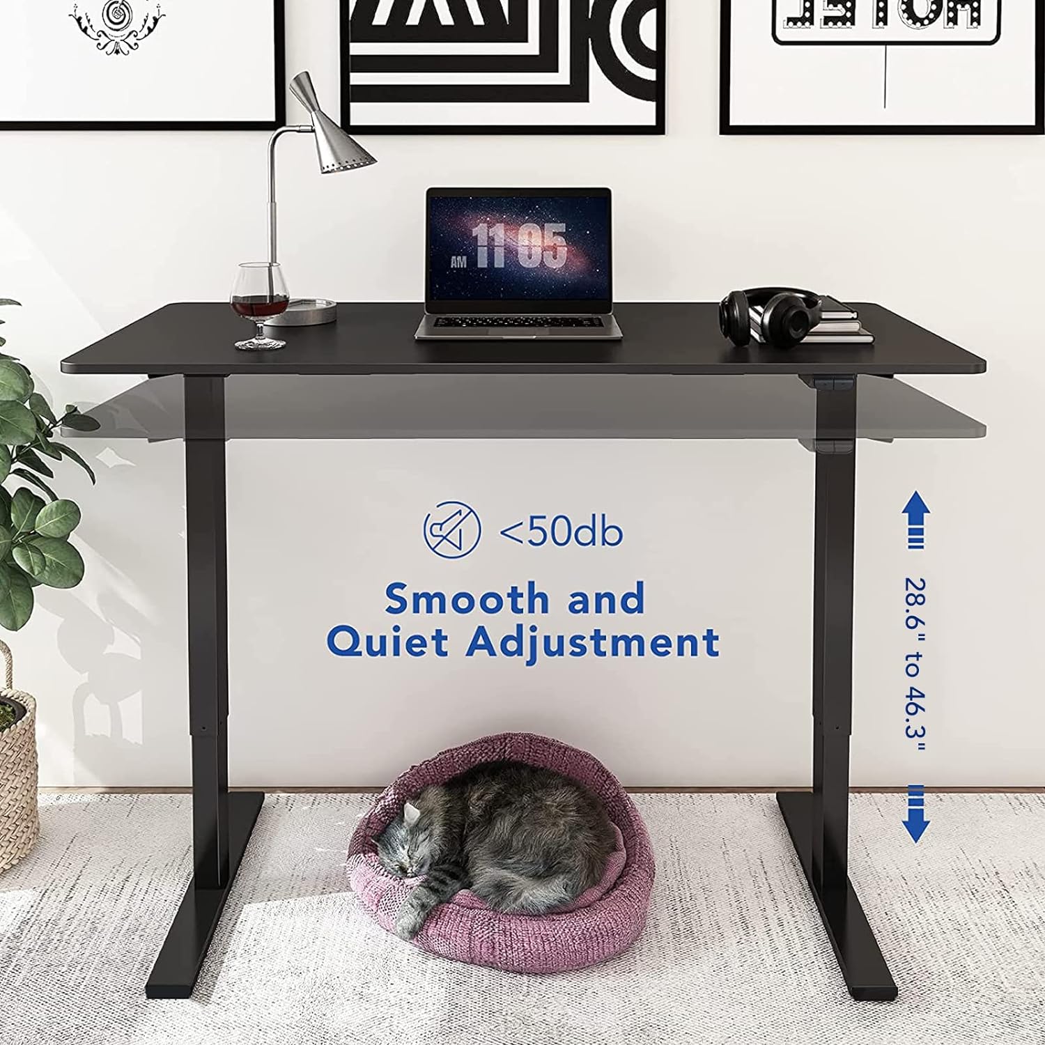FLEXISPOT Standing Desk. Electric Height Adjustable Desk