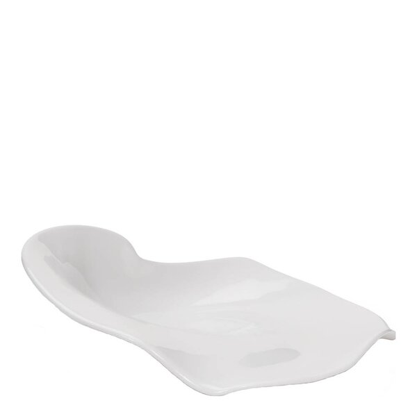 Perfect Imperfection serveringsfat S 14x10x2 cm hvit flo & flom