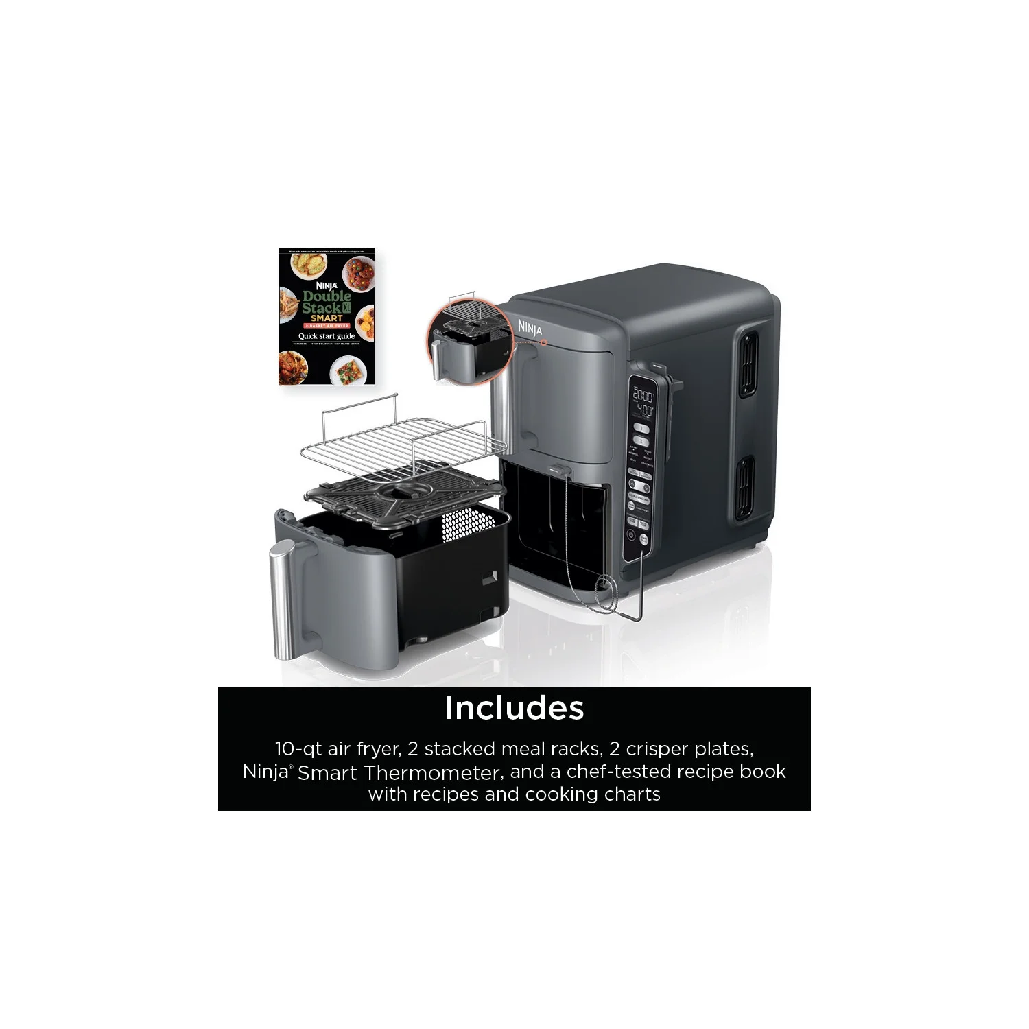 Ninja Doublestack XL Smart 2 - Basket Air Fryer