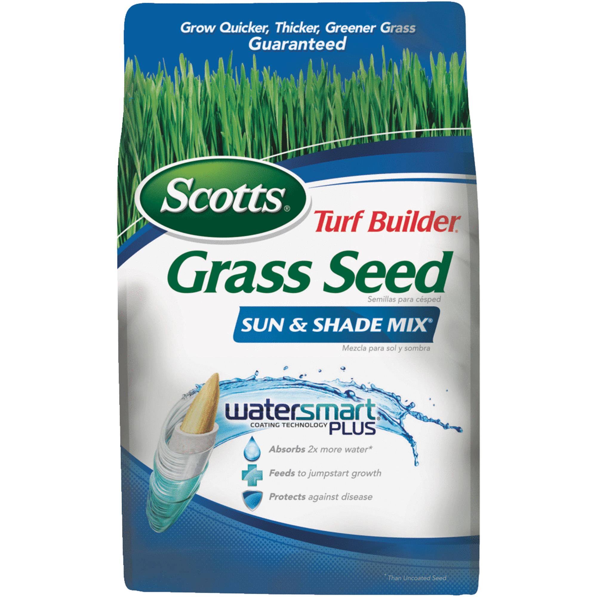 Scotts Turf Builder Grass Seed Sun and Shade Mix - 3 lb bag