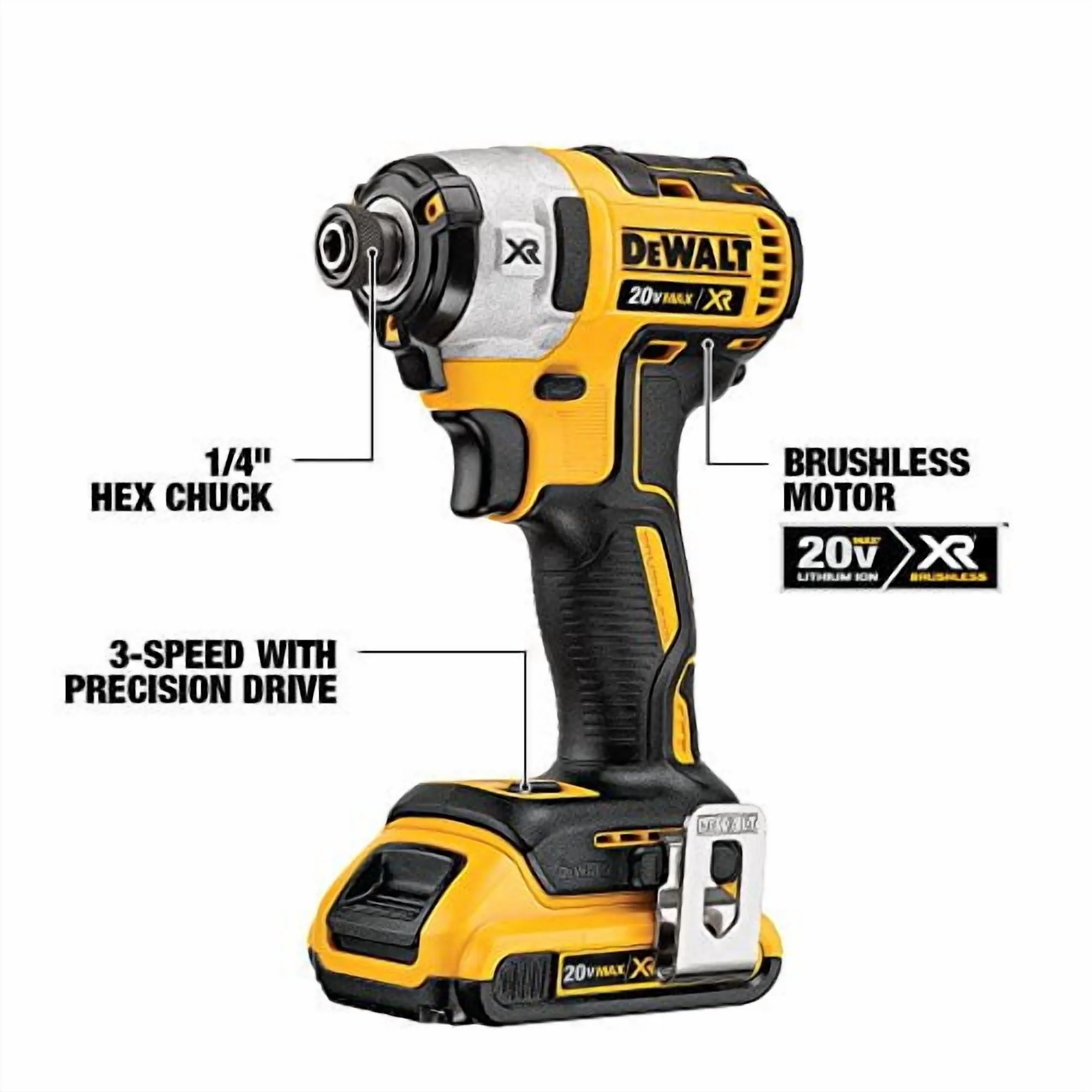 Https://Www.walmart.com/Ip/DEWALT - 20V - MAX - XR - Impact - Driver - 3 - Speed - 1 - 4 - Inch - DCF887P1/462565314