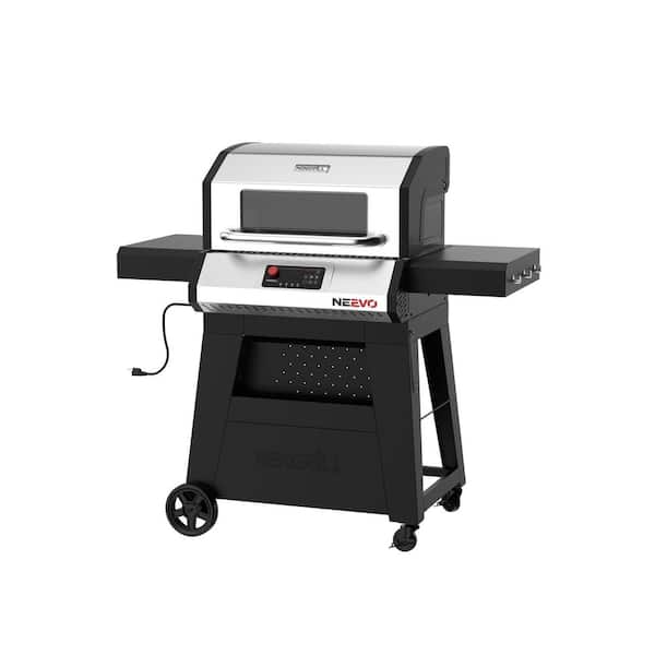 720 Propane Gas Digital Smart Grill in Black with Stainless Steel Front Panel and Lid Image 7
