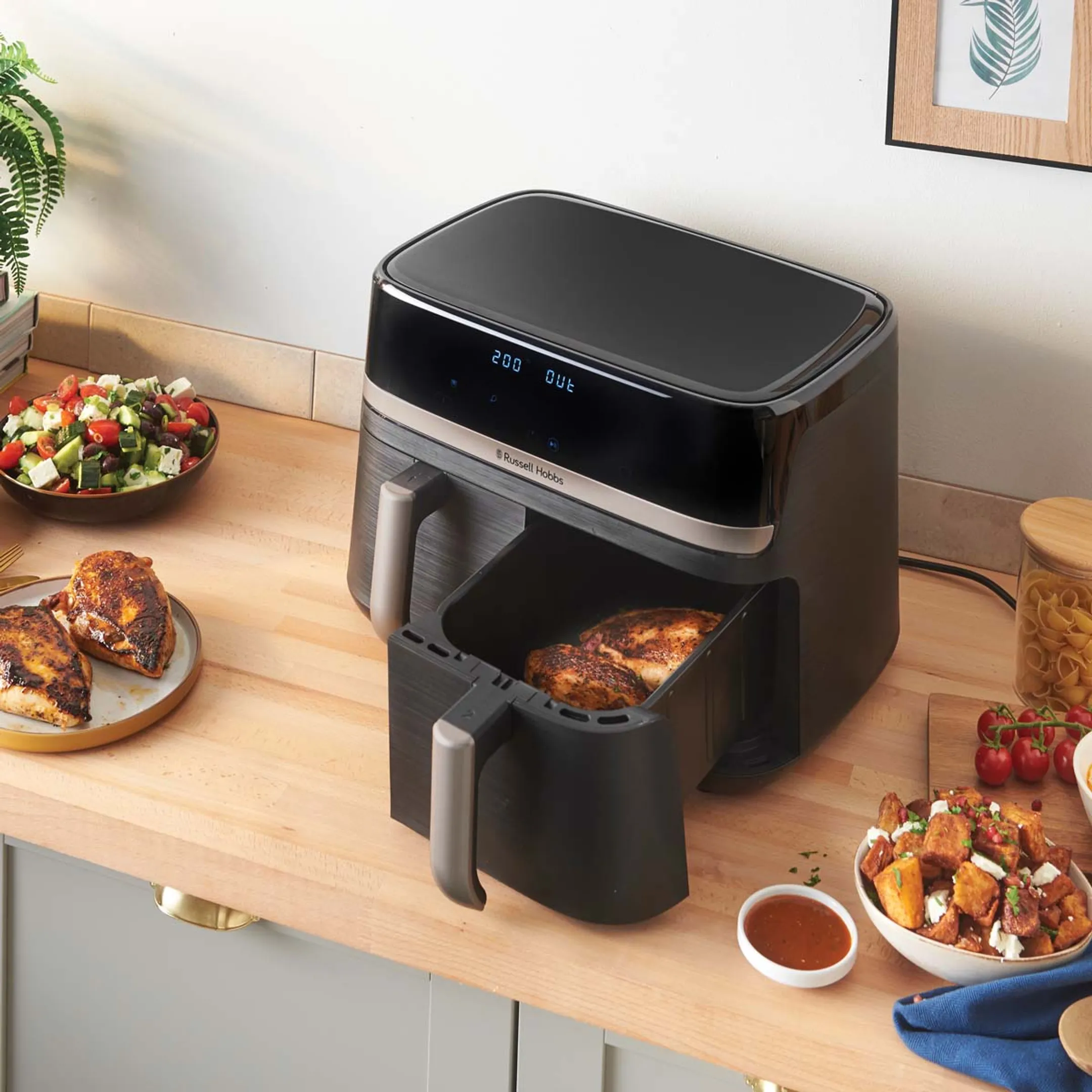 Russell Hobbs  Airfryer Dual Basket 27680-56 - 9L