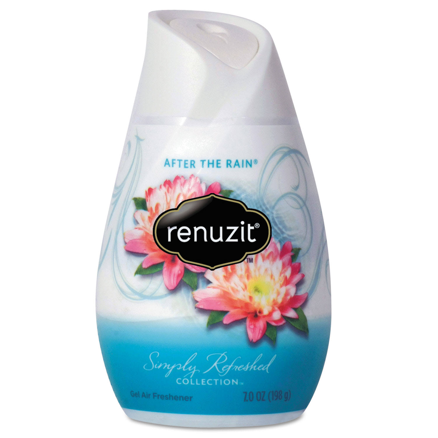 Renuzit Adjustables Air Freshener, After The Rain Scent, 7 oz Solid, 12/Carton