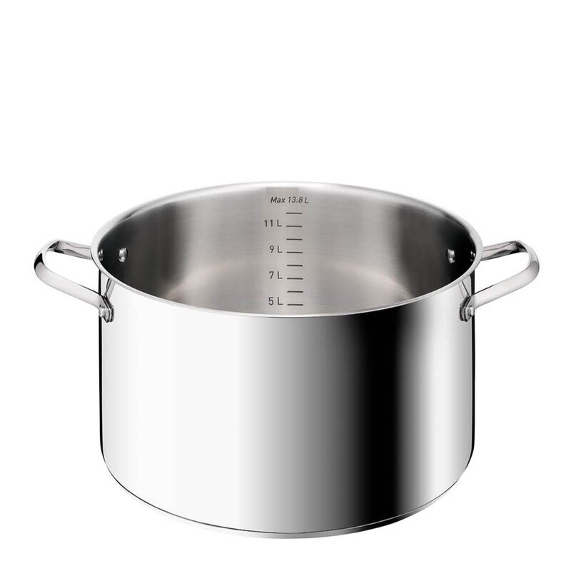 Emotion Plus SS Uncoated XL gryte 13,8 L med lokk