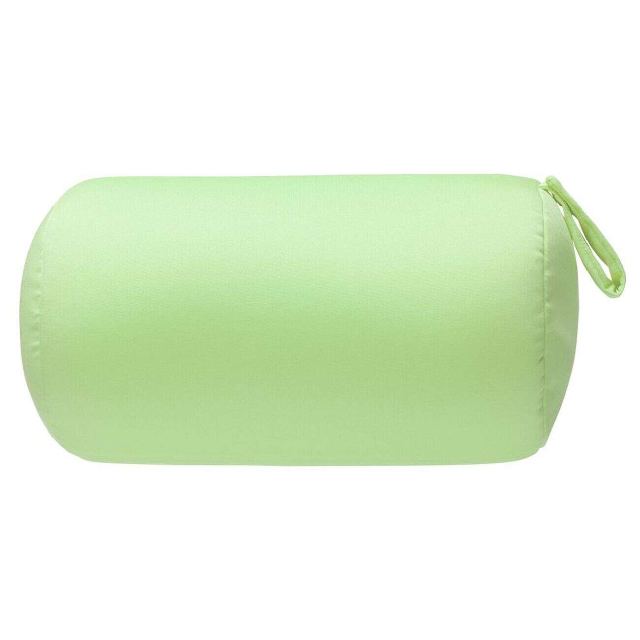 Coussin de plage à microbilles Funky vert Ø16x30cm