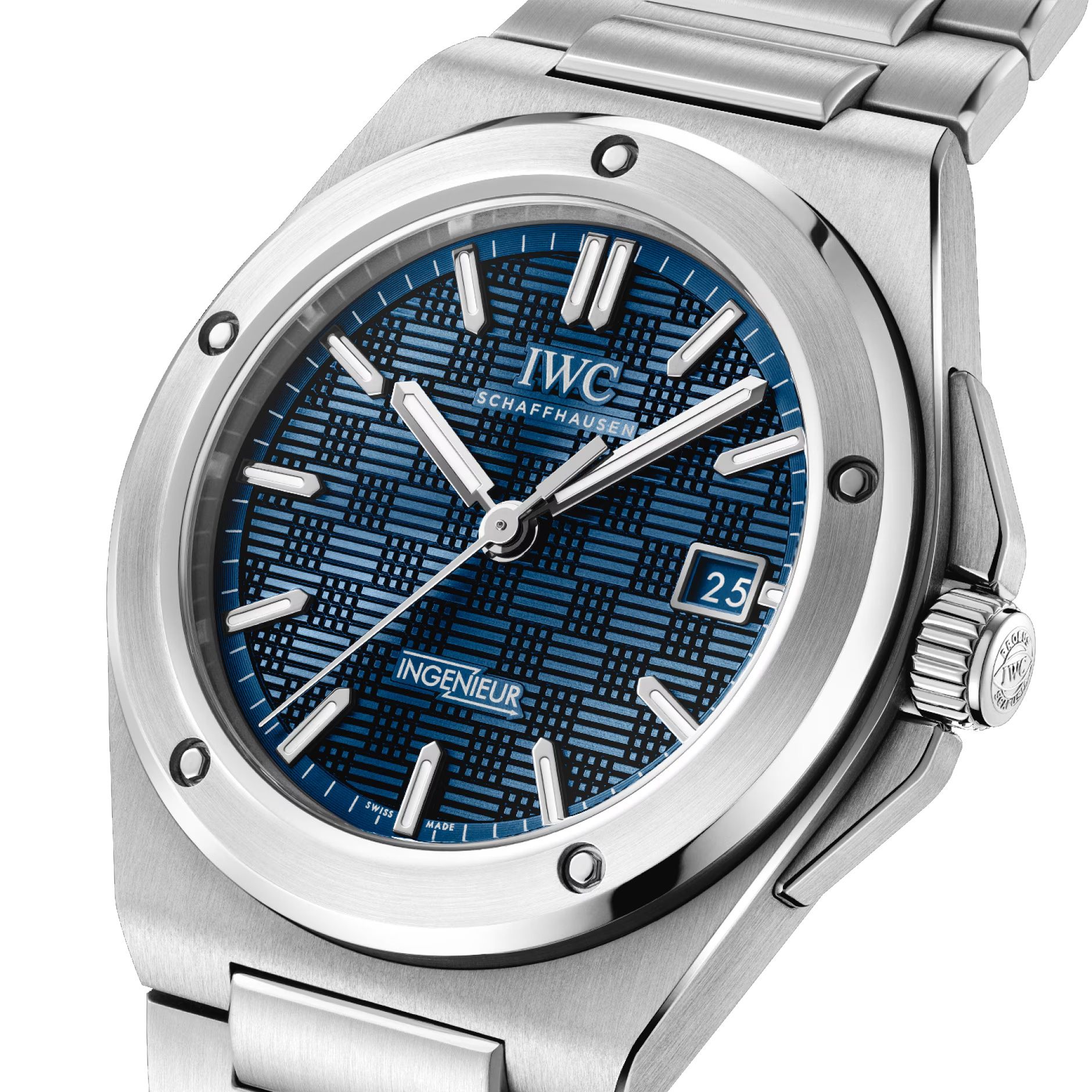 【Super Clone】IWC Ingenieur Perpetual Calendar 41mm MensWatch Blue IW328907