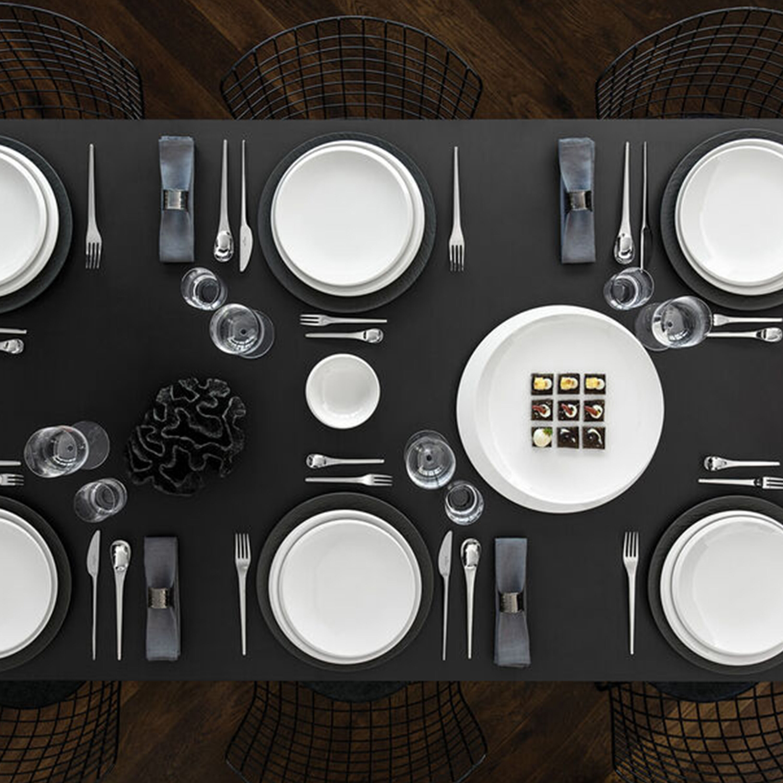 NewMoon Dinnerware set - White, Premium Porcelain