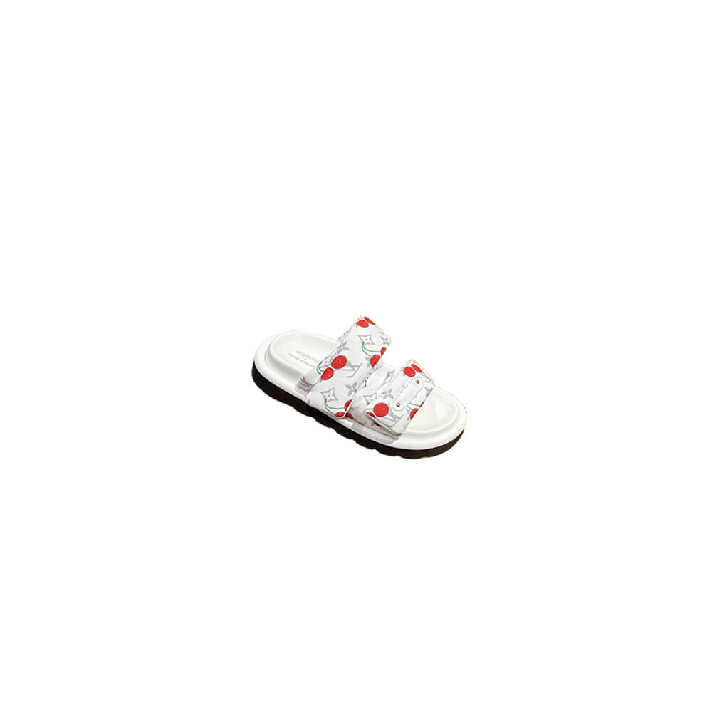 LV x TM Pool Pillow Flat Comfort Mule