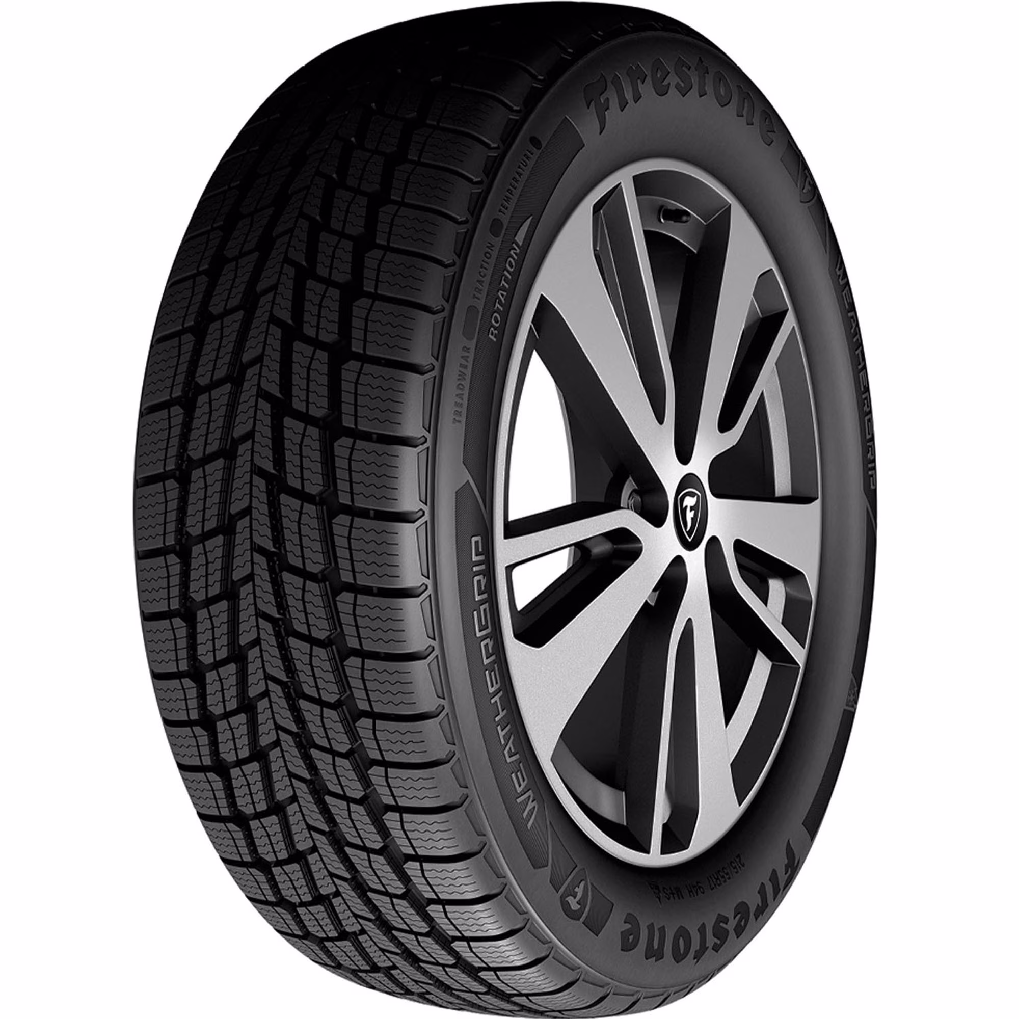 Firestone Weathergrip All-Weather 205/60R16 92V Passenger Tire