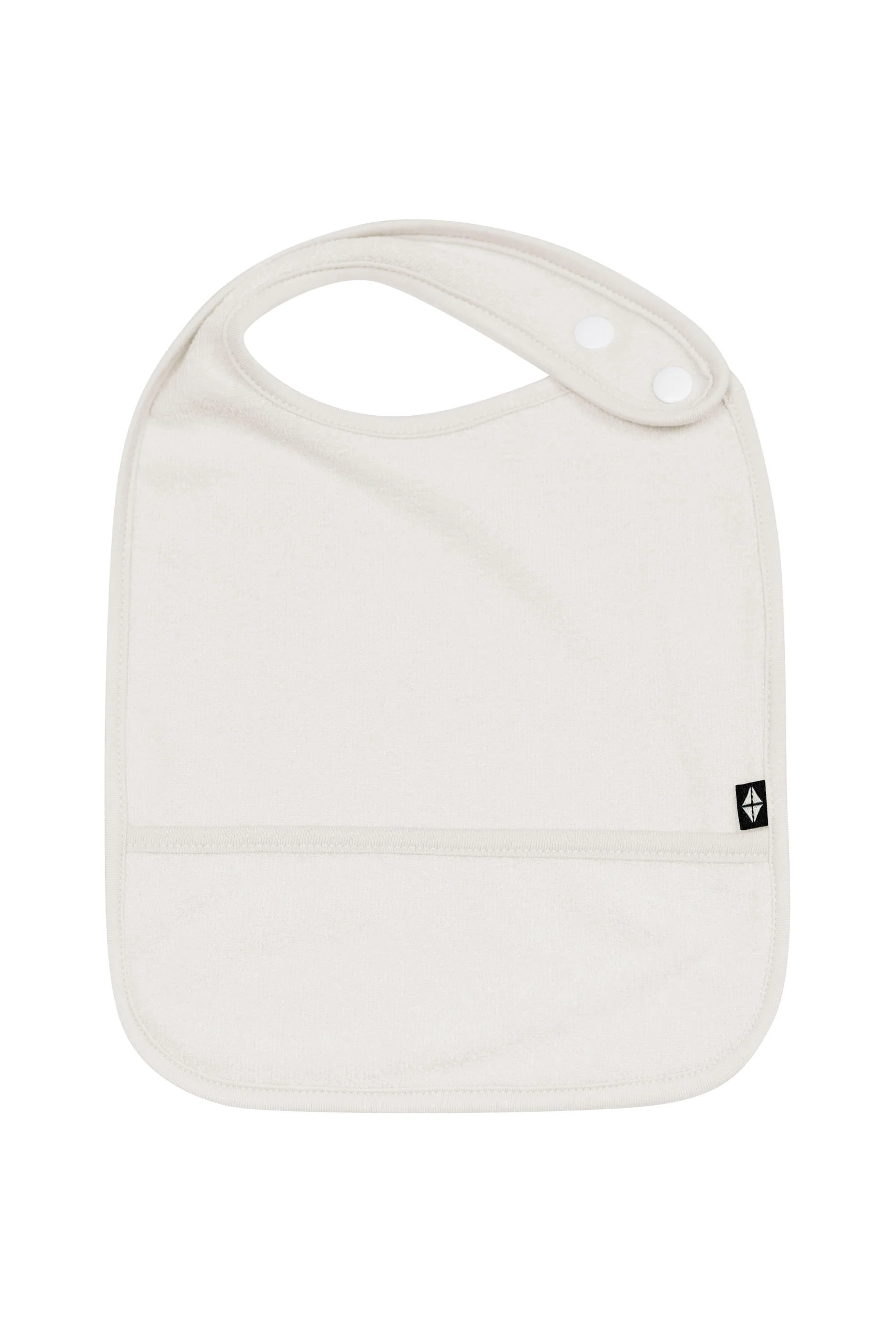 Terry Pocket Bib in Oat