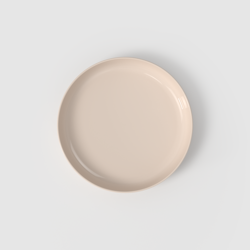 La Boule Pasta bowl - Beige, 17 oz, Premium Porcelain