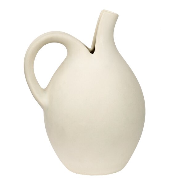 Spaltekannen original versjon vannkanne/vase 24 cm hvit