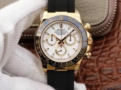 Rolex Daytona Cosmograph M116518ln-0041 JH Factory Rubber Strap