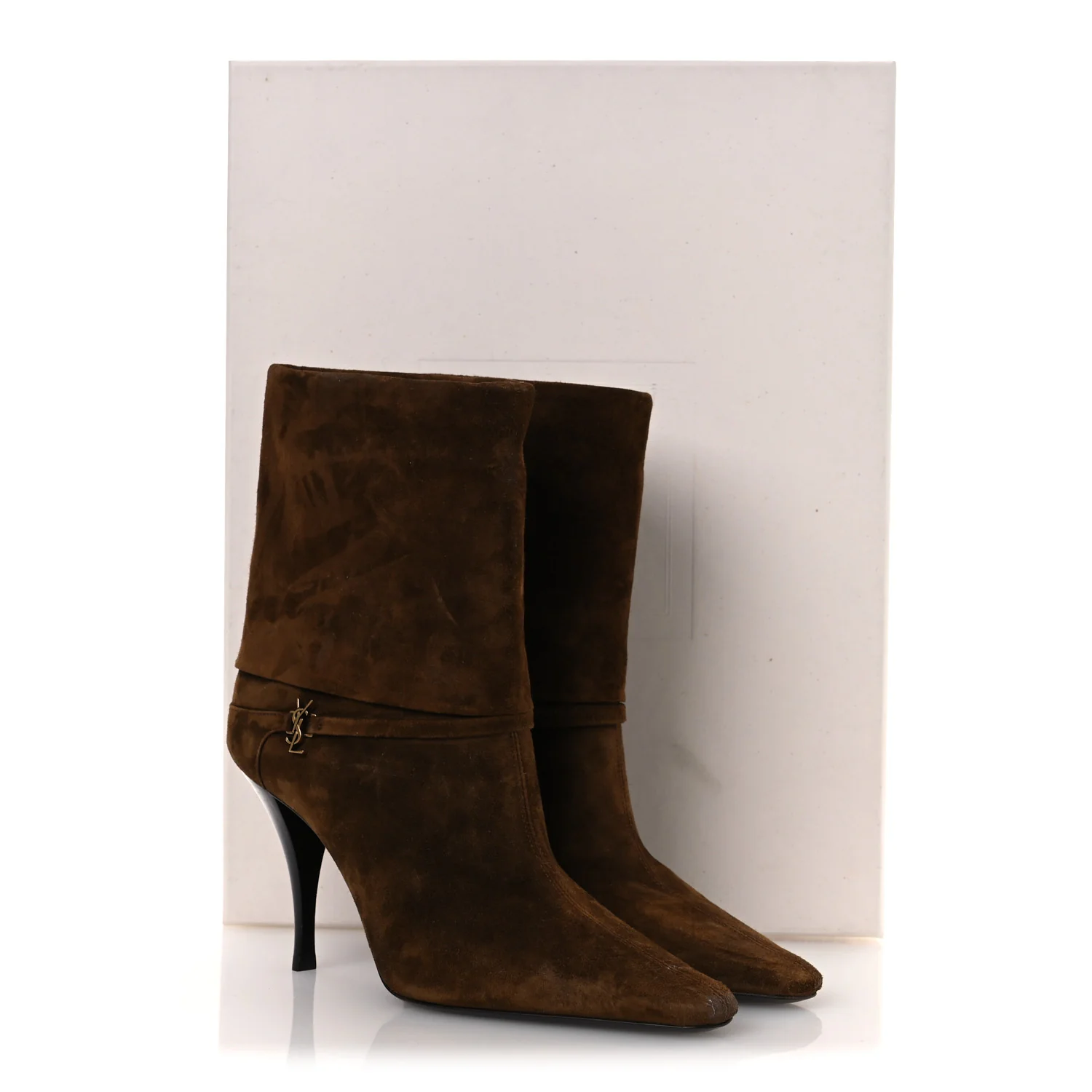 Suede Vicky 90 Booties 36 Land