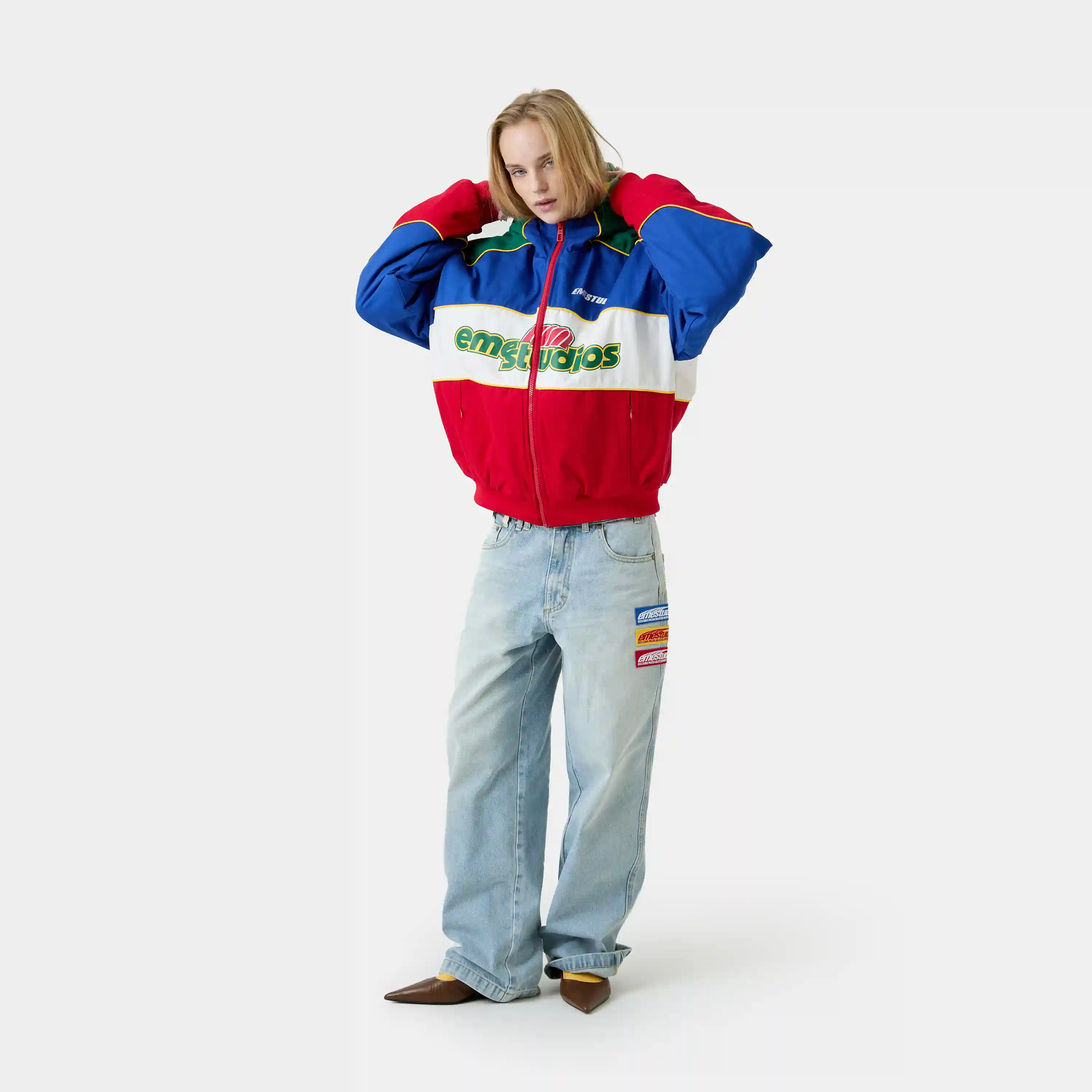 Dicey Cherry Coat