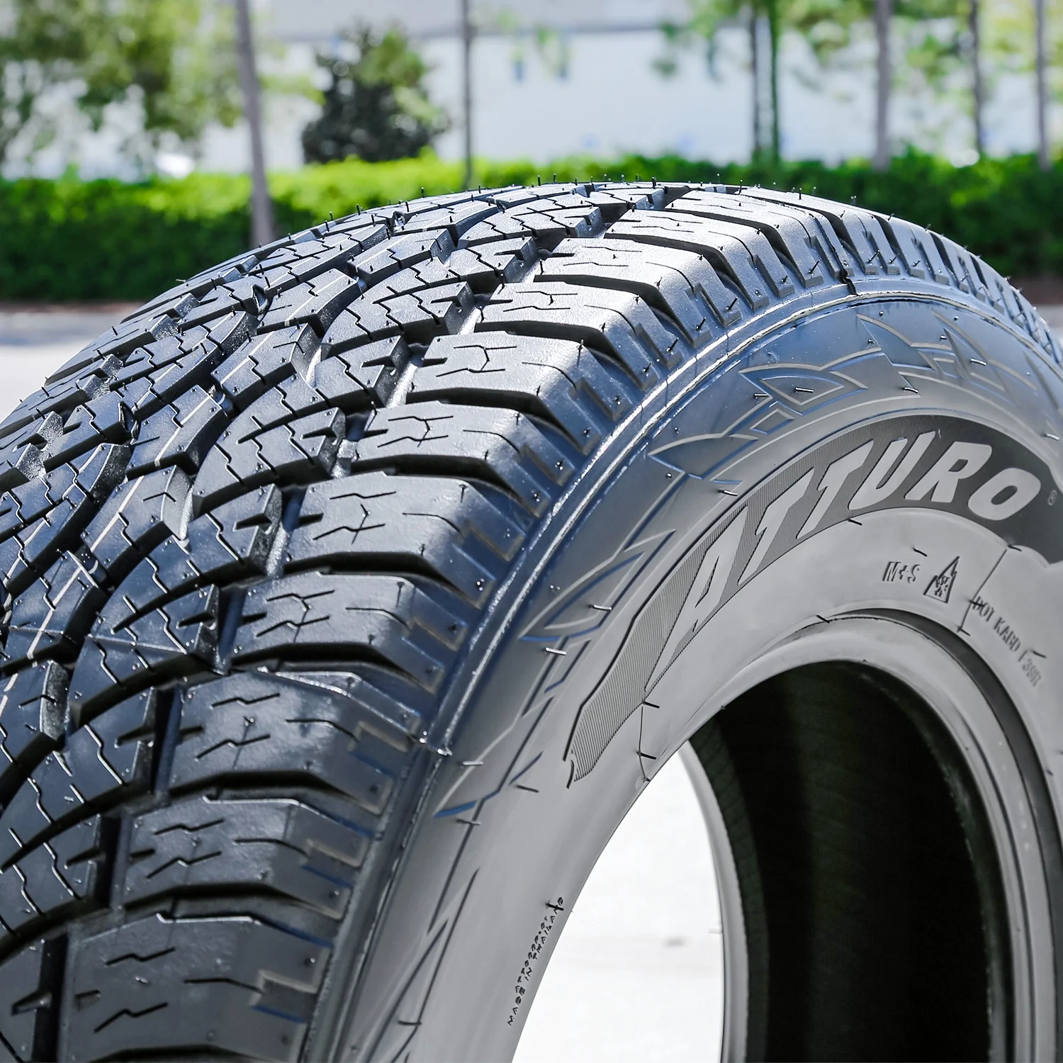 Set of 4 (FOUR) Atturo Trail Blade A/T LT 245/75R16 Load E (10 Ply) AT All-Terrain Tires
