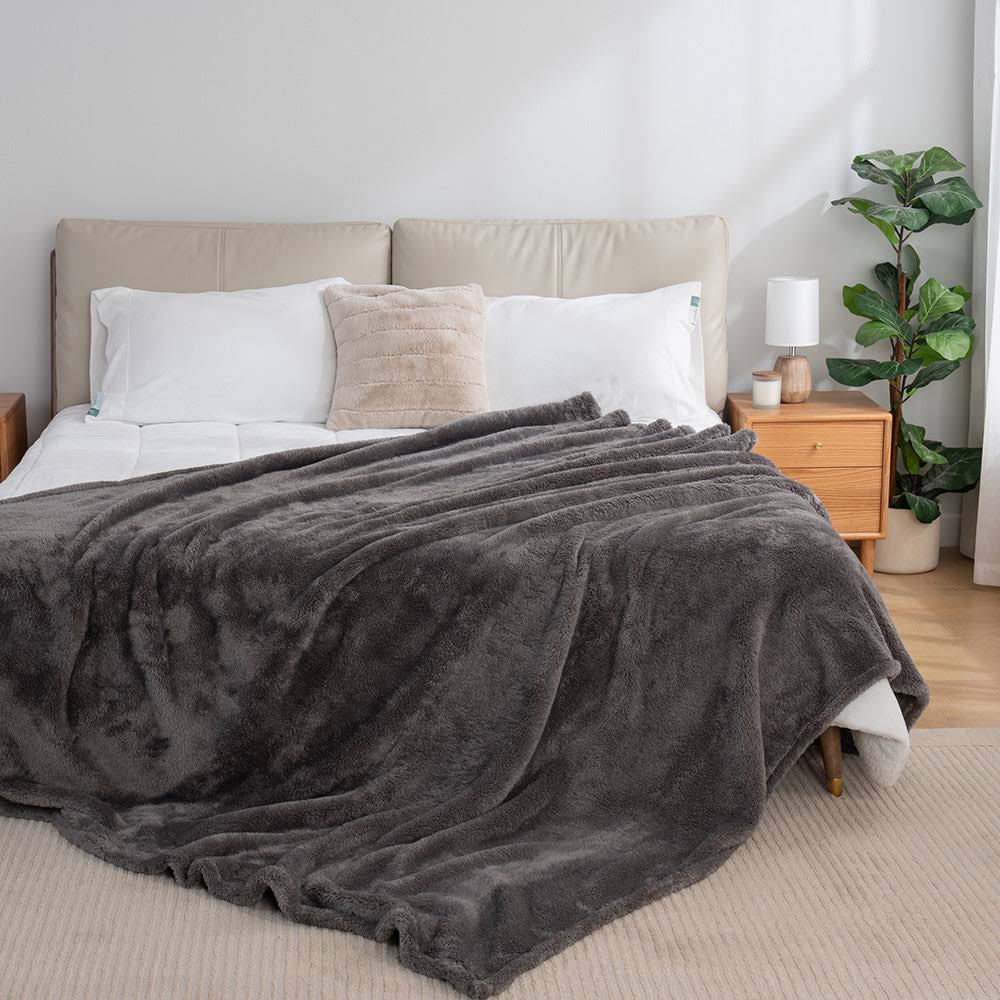 Berkshire Blanket Classic Extra-Fluffy Plush Blanket