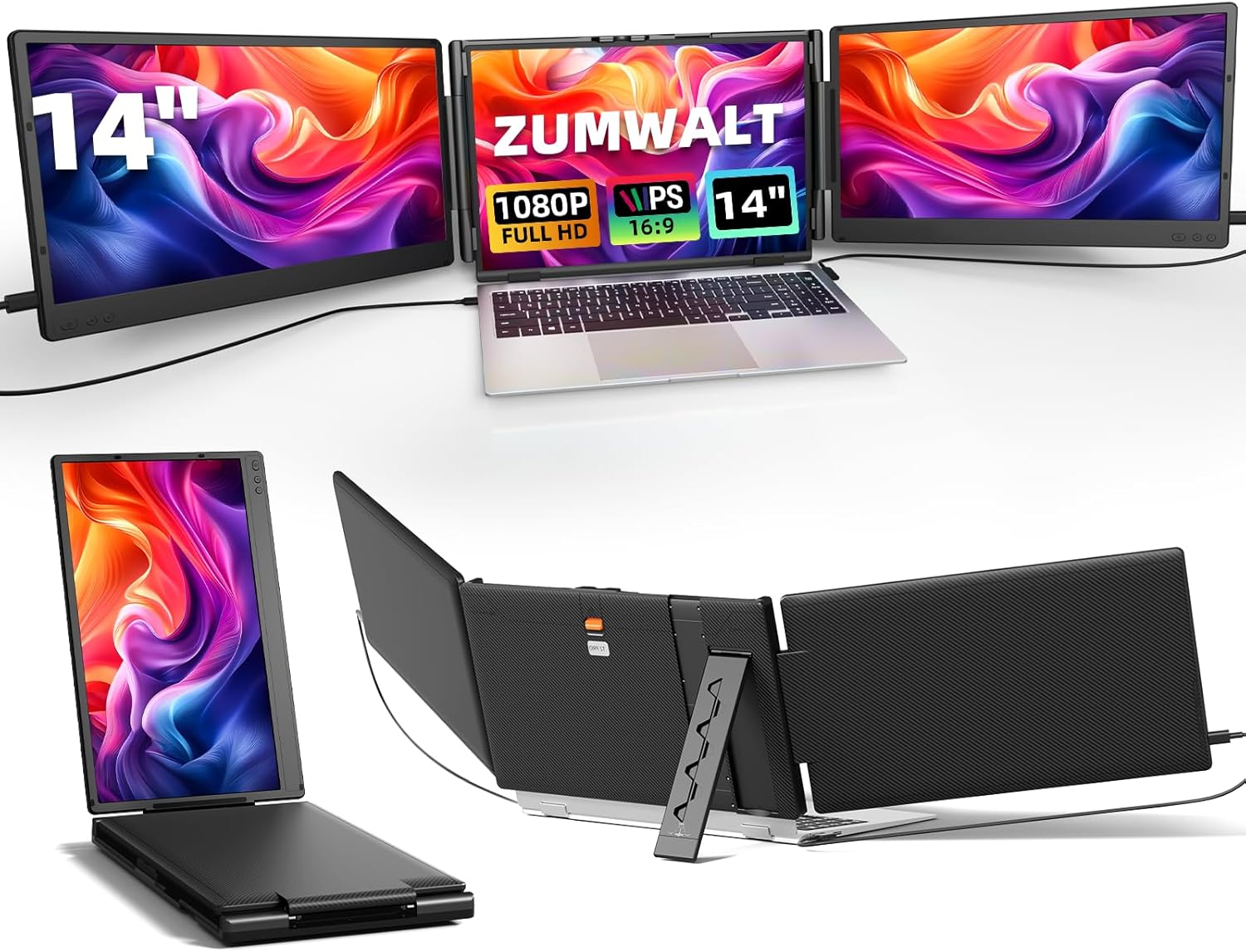 ZUMWALT Laptop Screen Extender  14