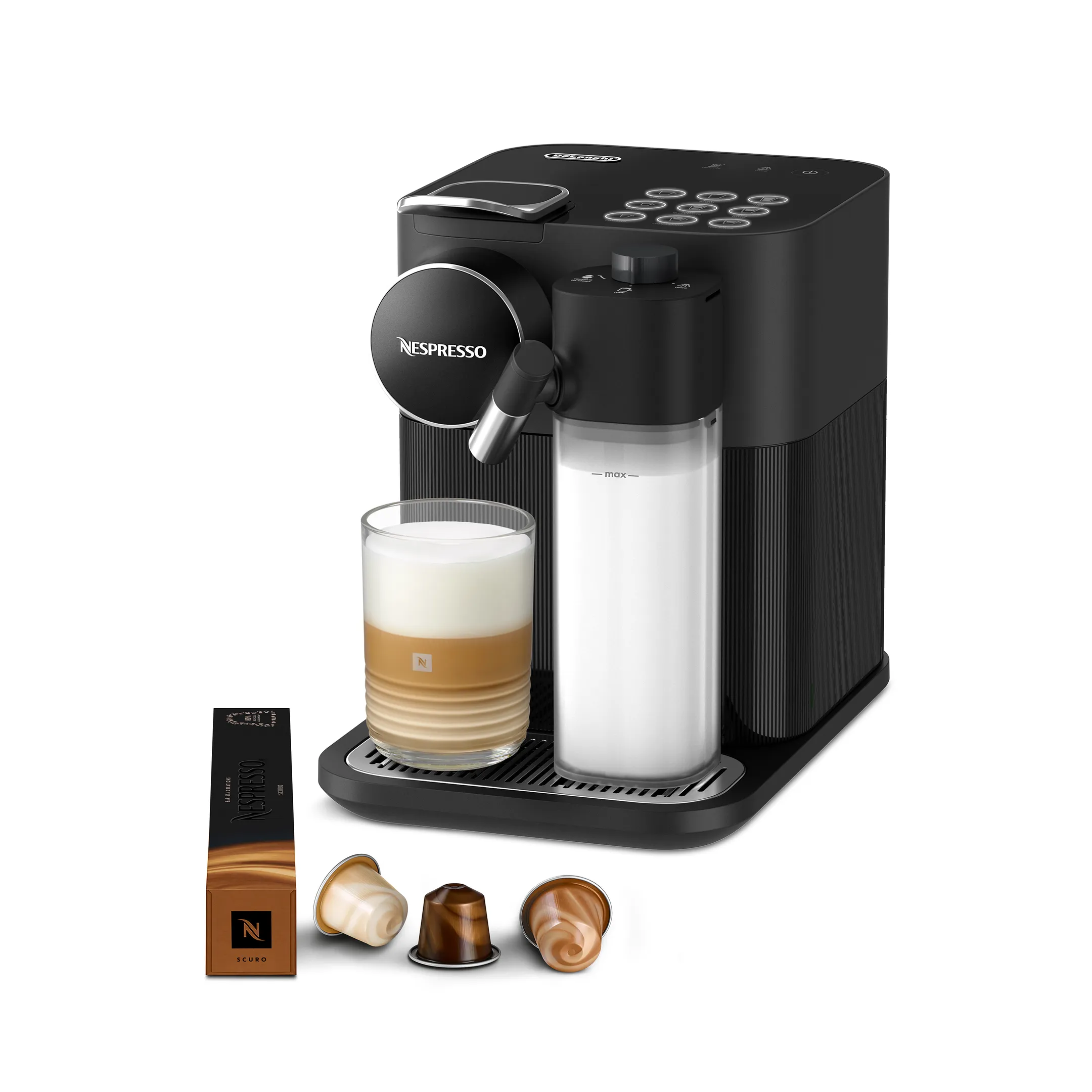 De'Longhi Nespresso Koffiemachine Gran Lattissima Black