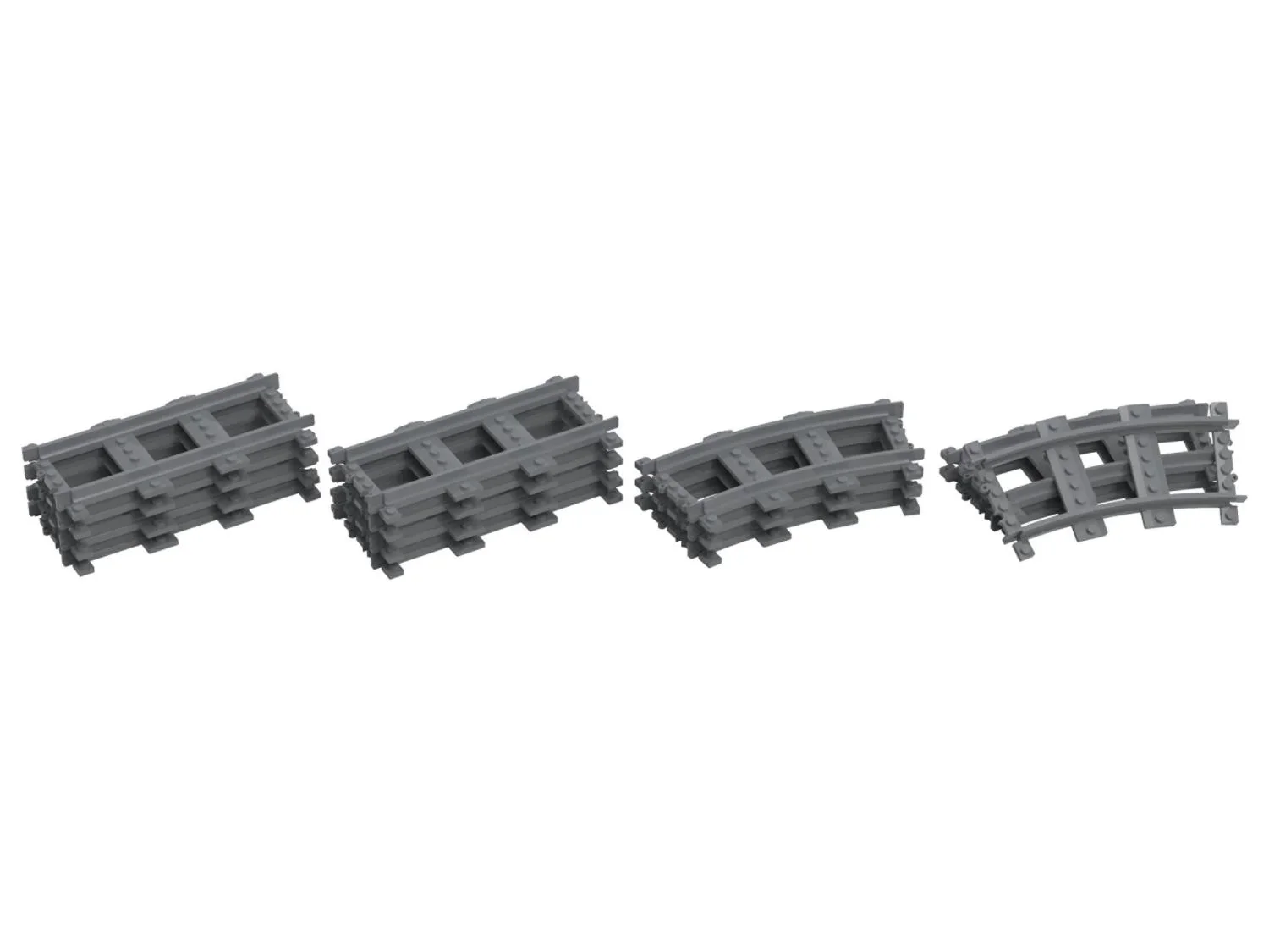 Playtive Clippys Set de rails ou d'aiguillages