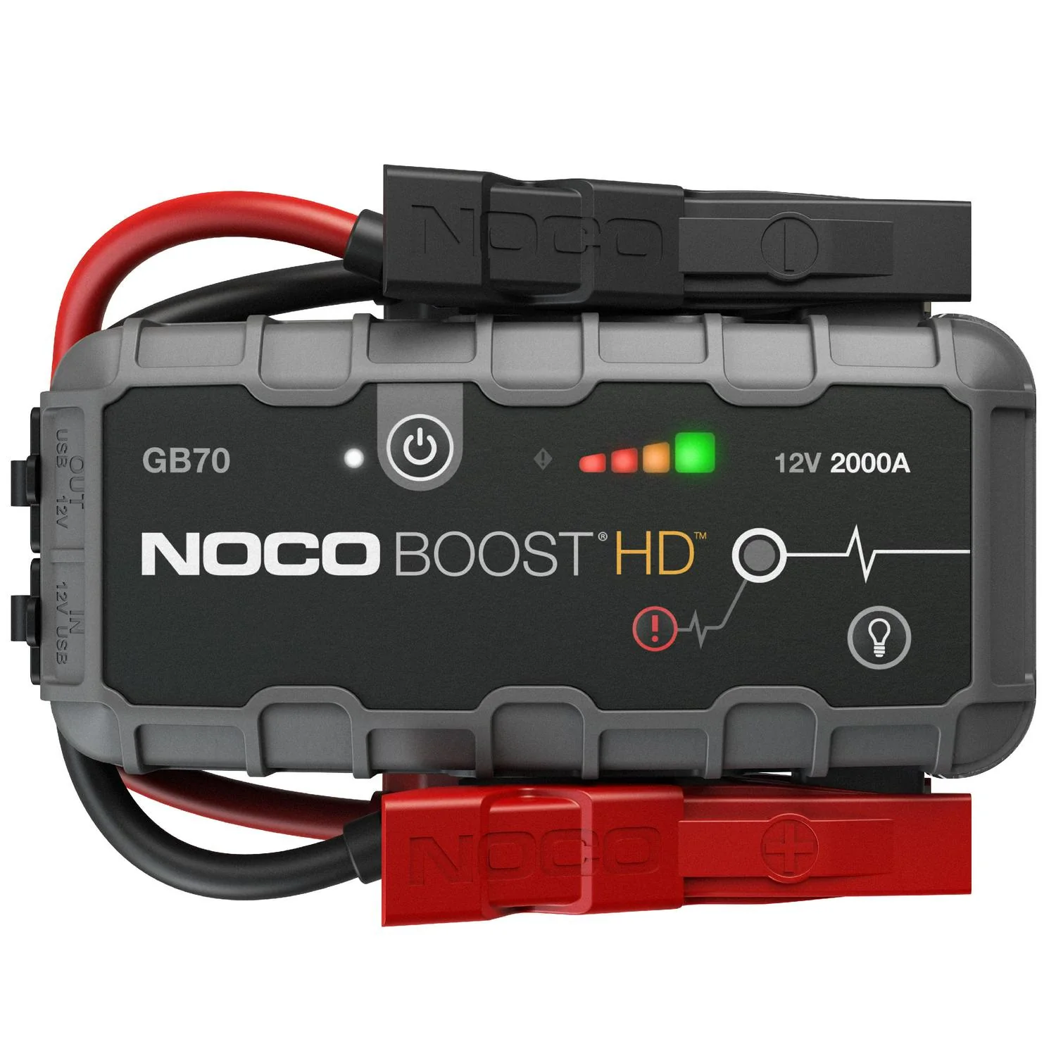 Démarreur de batterie portable au lithium NOCO Boost HD GB70 2000A 12V UltraSafe