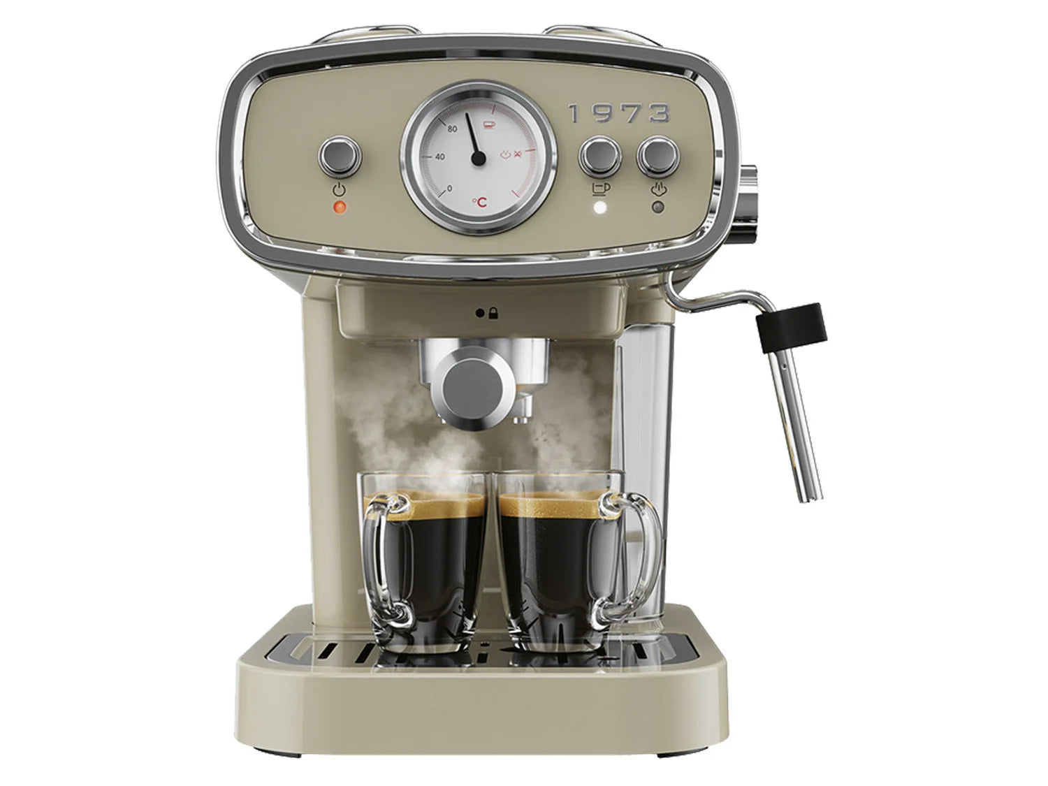 Machine à expresso SILVERCREST KITCHEN TOOLS SEML 1050 A1, 2 en 1, 1050 W