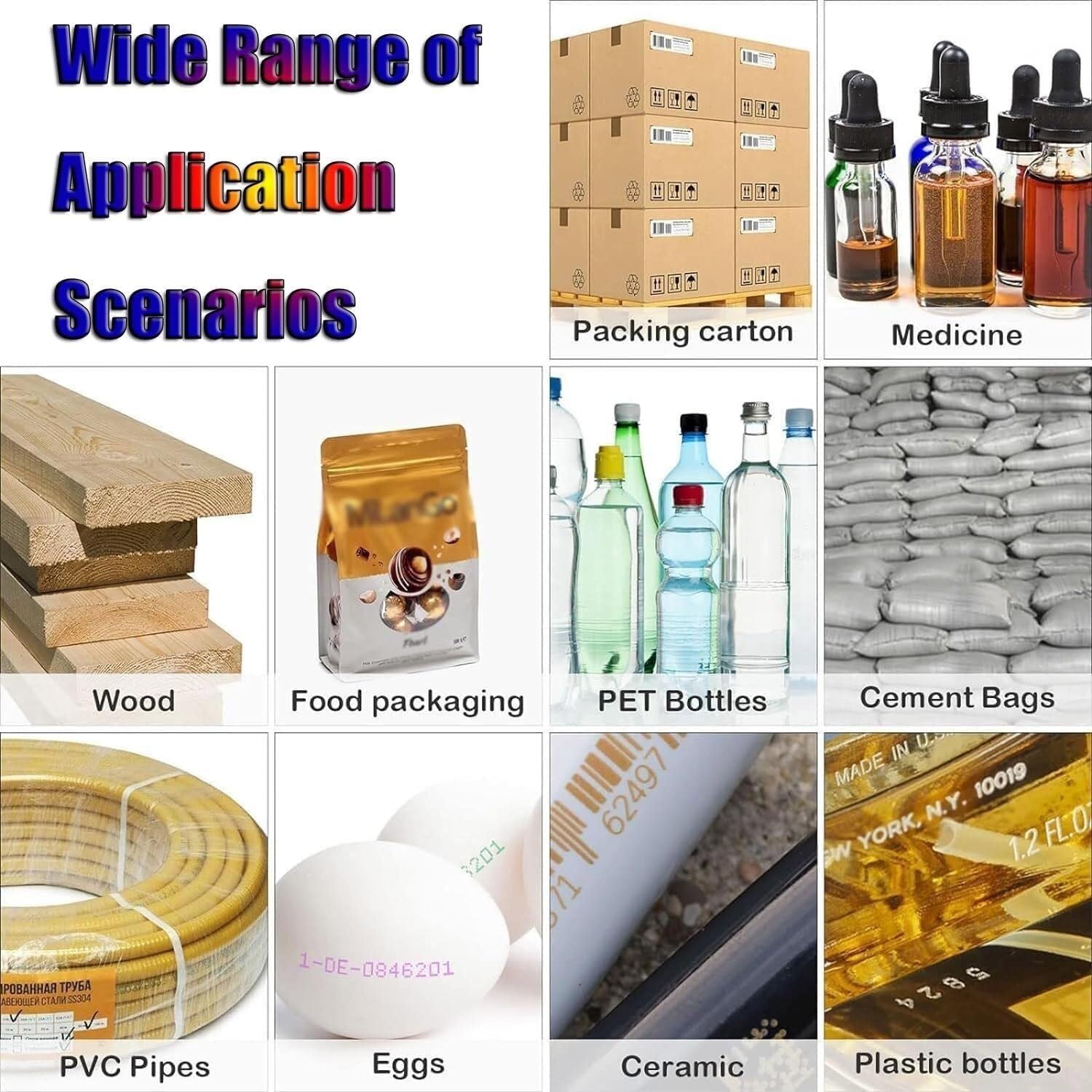Industrial Automatic Coding Machine,Label Printer,Date,Online Inkjet,Continuous and Marking
