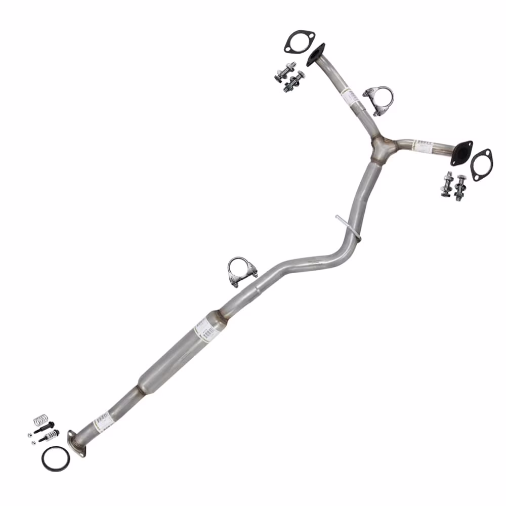 Stainless Steel Exhaust Resonator Y-Pipe Kit Fits 2009-2013 Subaru Forester 2.5L | 2008-2011 Subaru Forester 2.5L