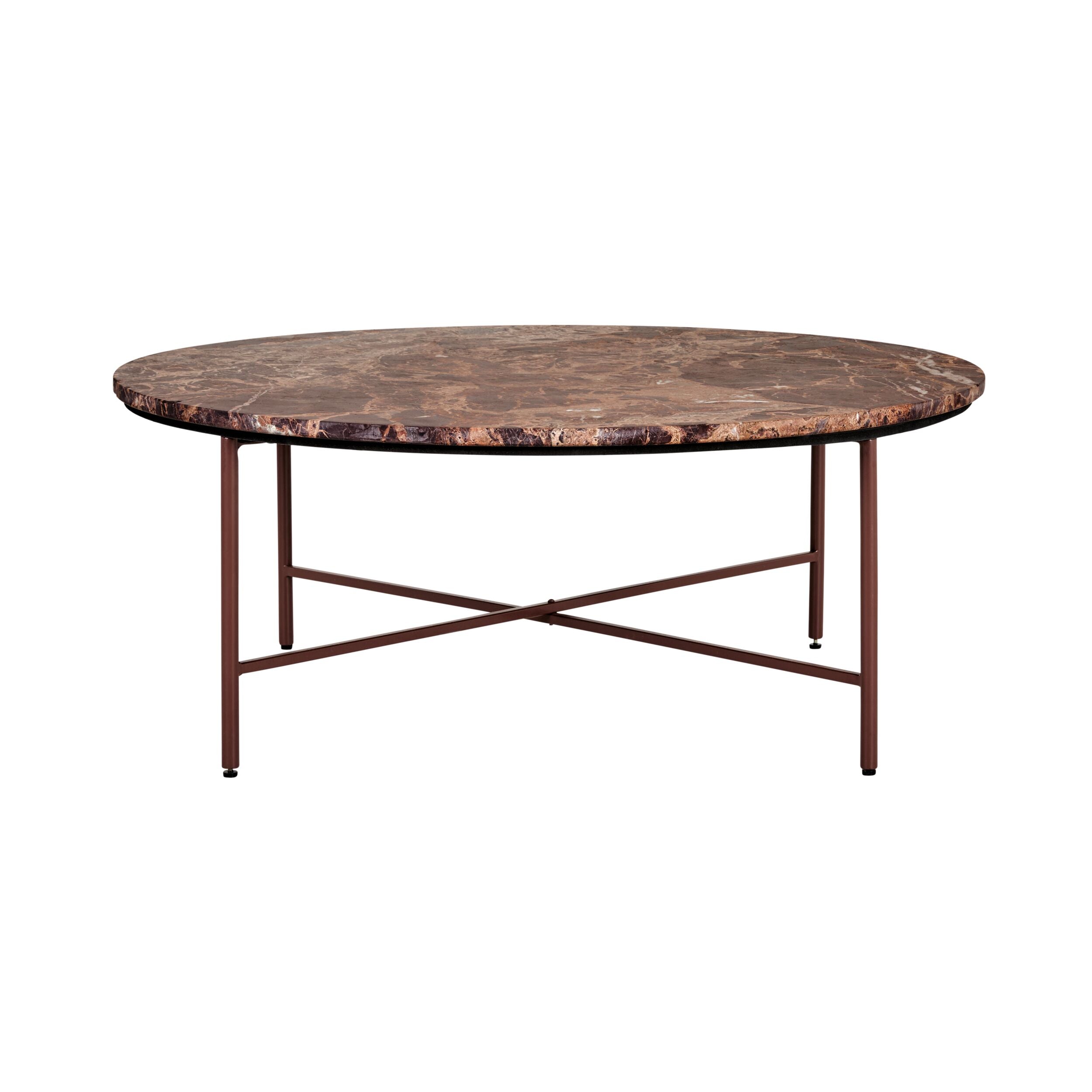 Nahla Round Marble Coffee Table