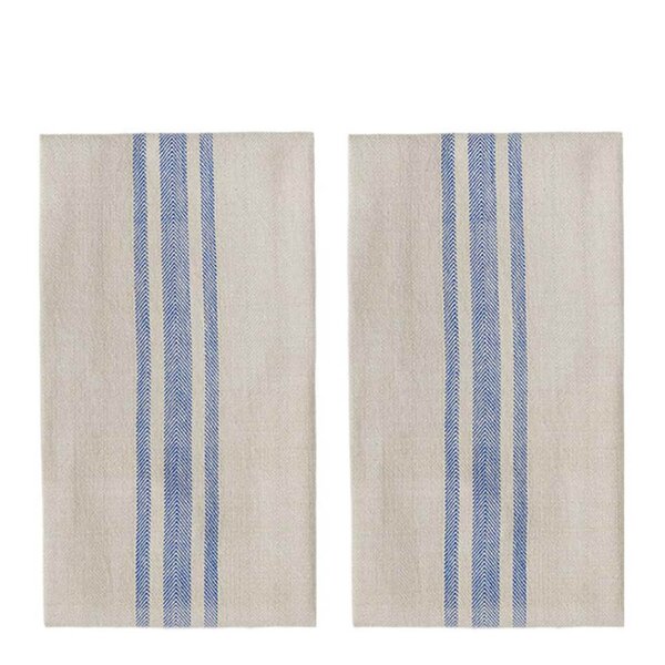 Linu kjøkkenhåndkle 70x50 cm 2 stk blue