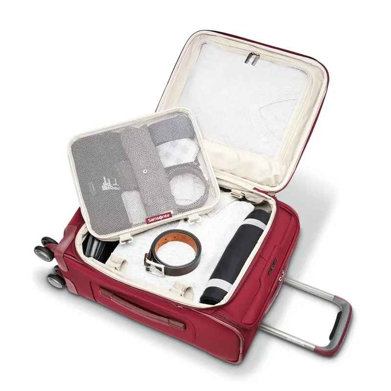 Merlot Silhouette 17 Carry-On Spinner Carry On Luggage | 7158-SXHKF - SAMSONITE OUTLET