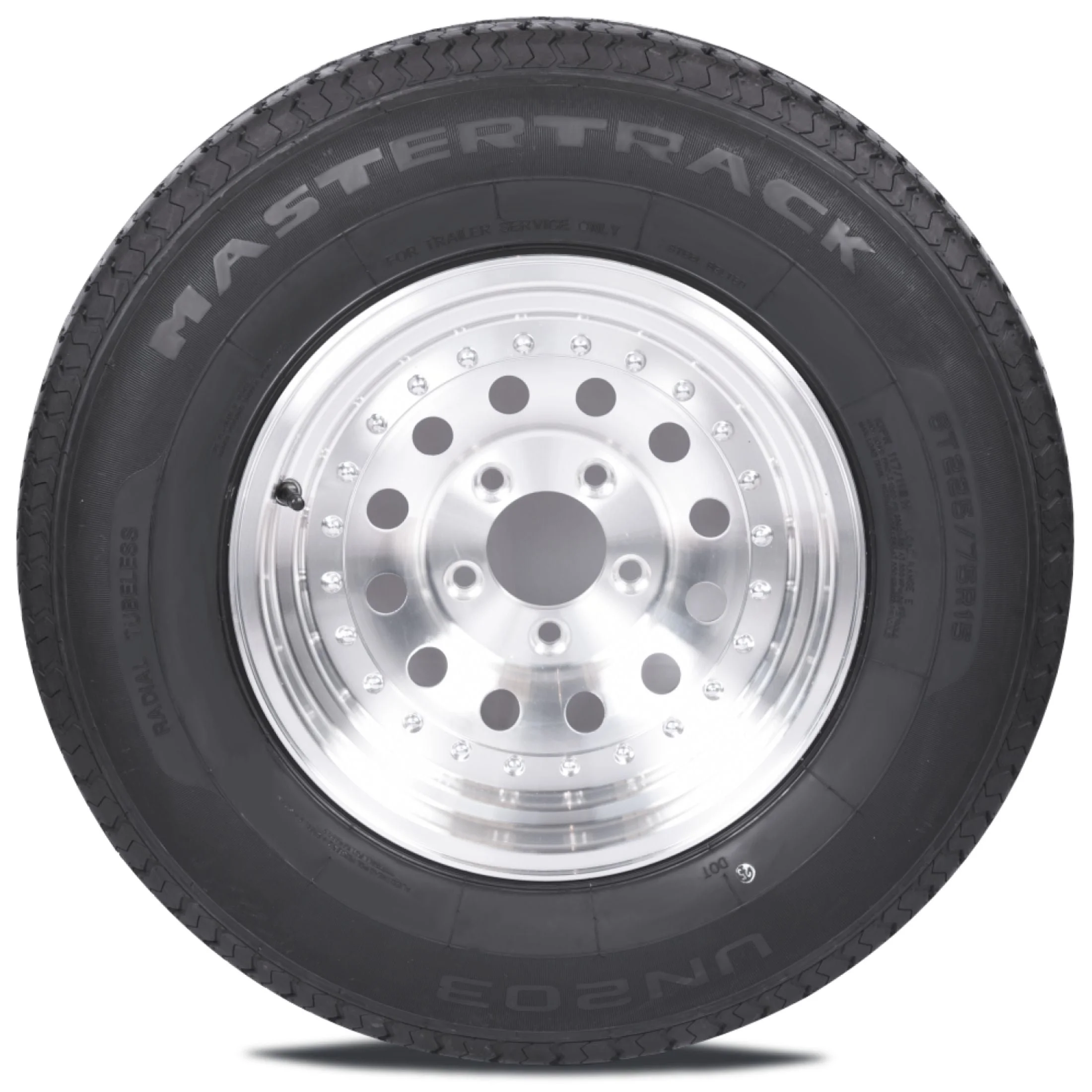 Mastertrack UN203 ST175/80R13 6 Ply 91/87N Load Range C Radial Trailer Tire - ST 175/80/13 175/80R13, Set of 2 (No Wheels)