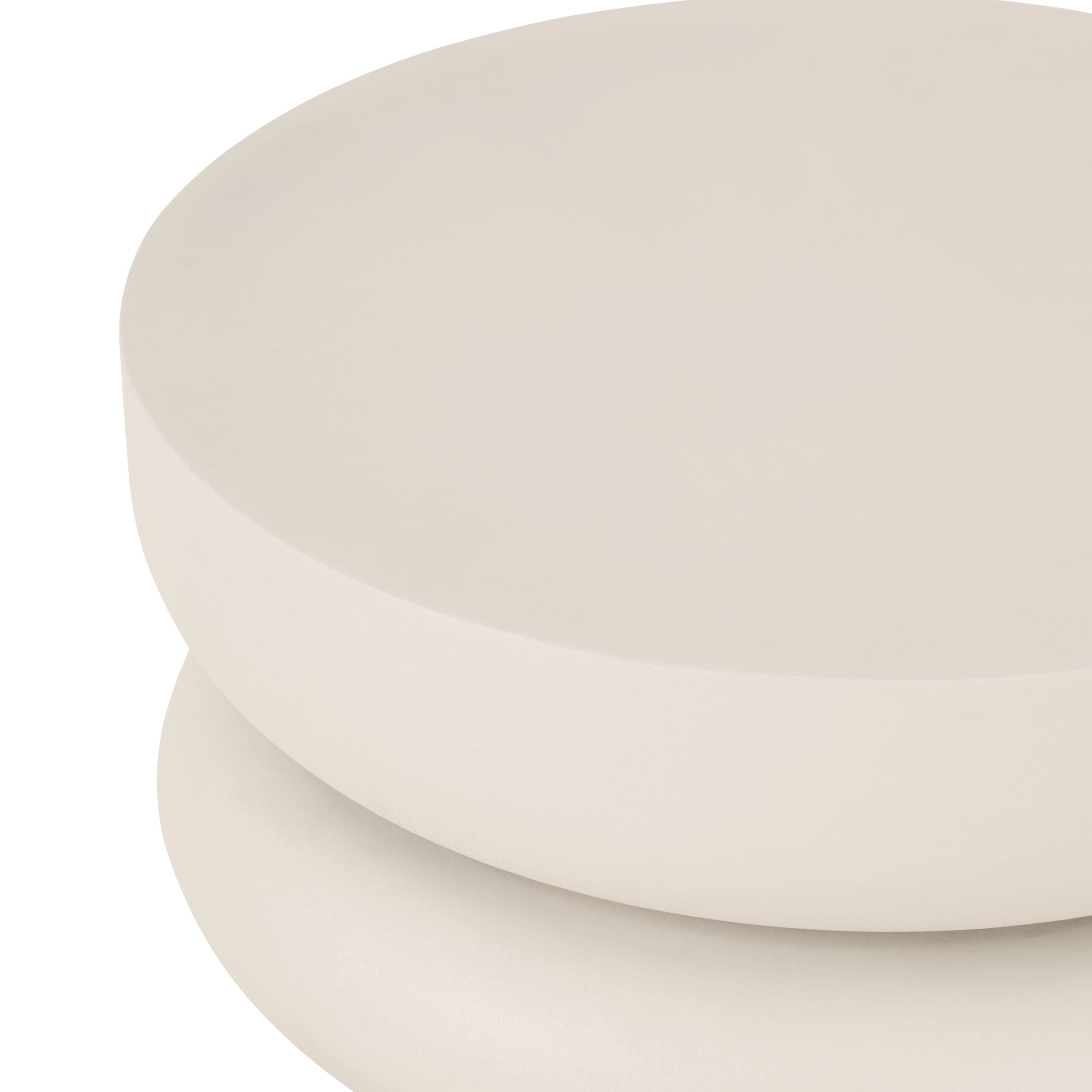Basson Coffee Table 70cm Taupe