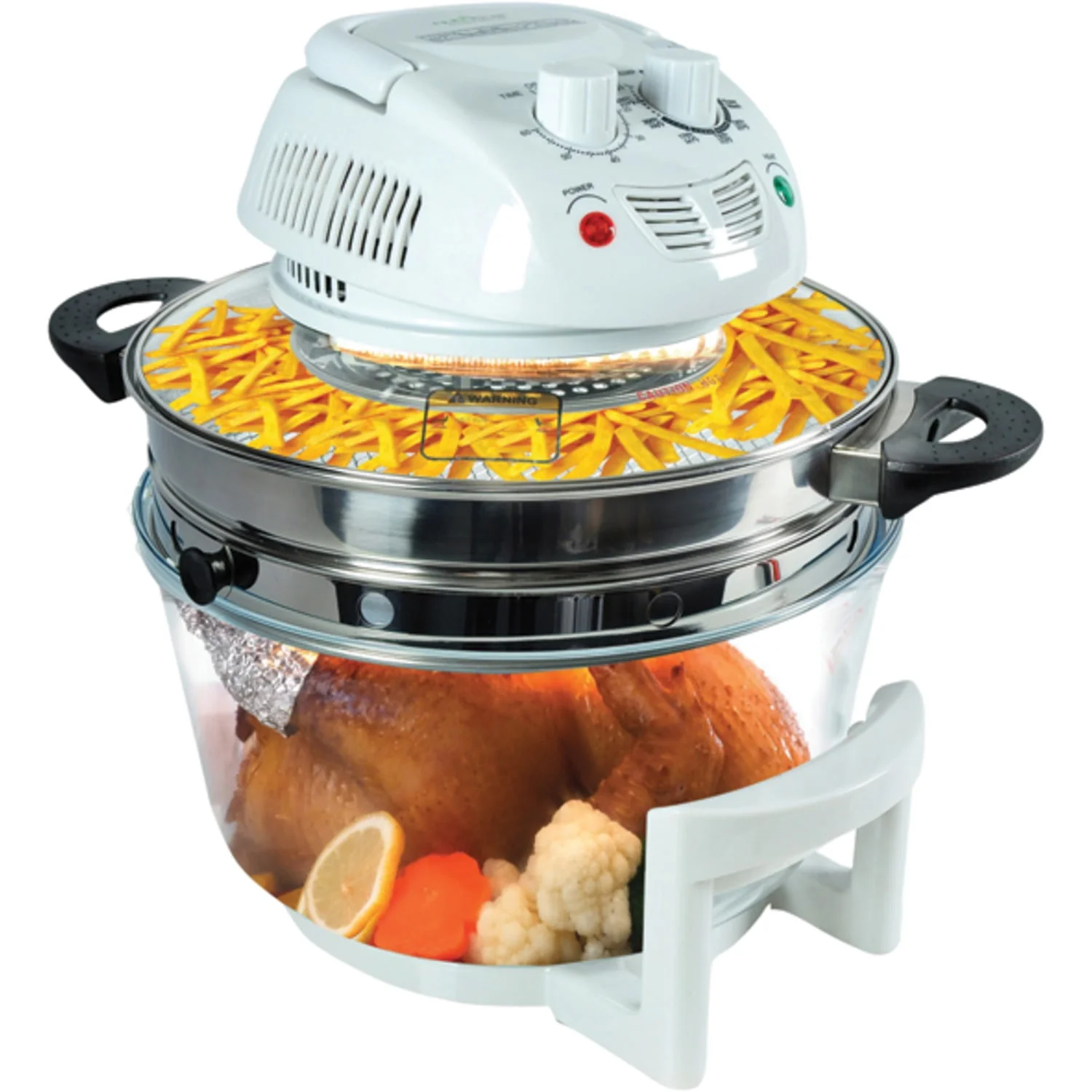 Nutrichef Halogen Oven Air - Fryer/Infrared Convection Cooker